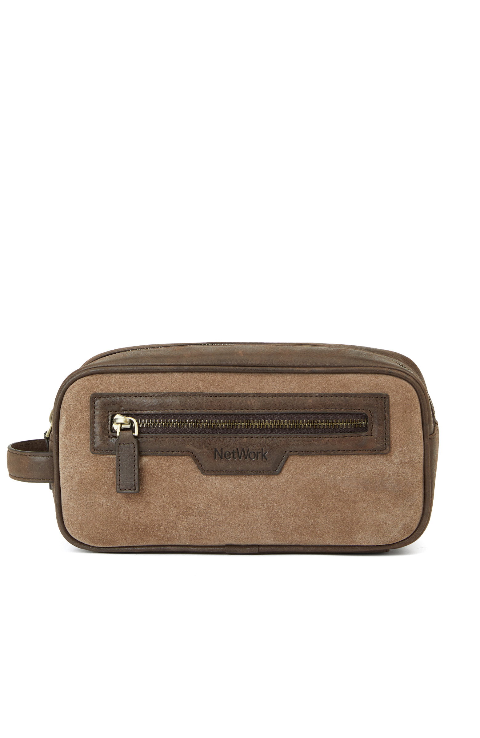 Vizon Erkek Deri Kozmetik Çantası