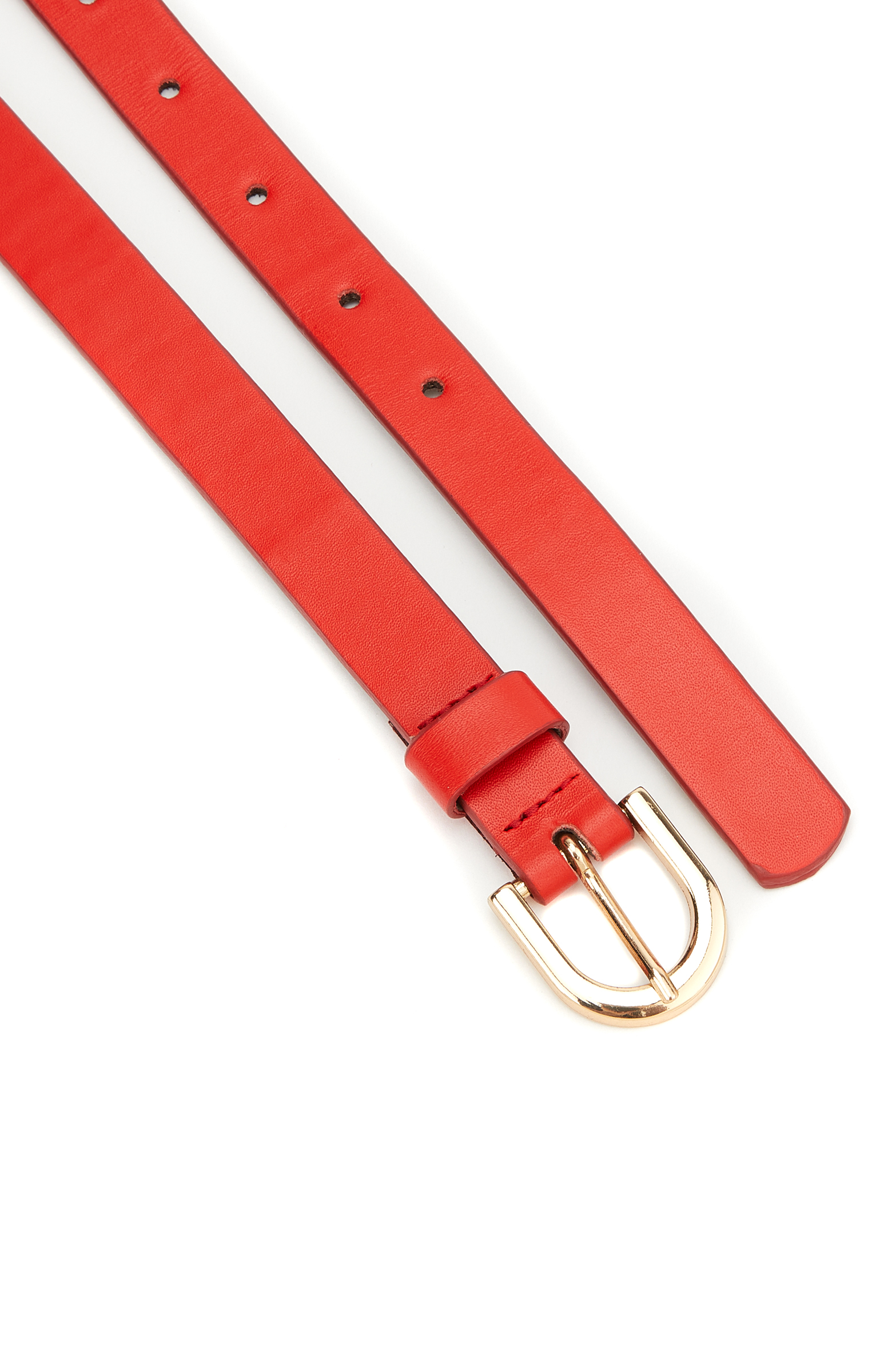 Nar Çiçeği Kadın Deri Kemer