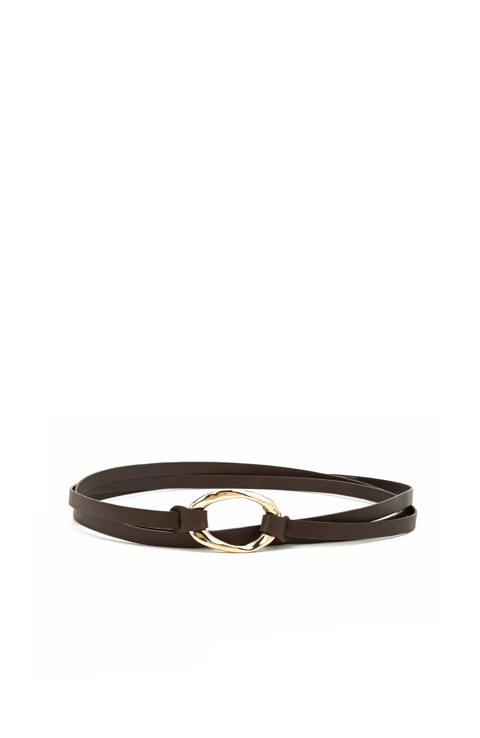 Acı Kahve Kadın Deri Kemer