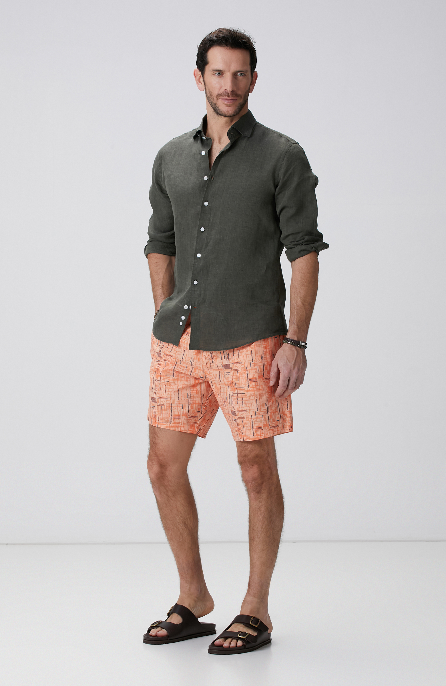 Turuncu Baskılı Mayo