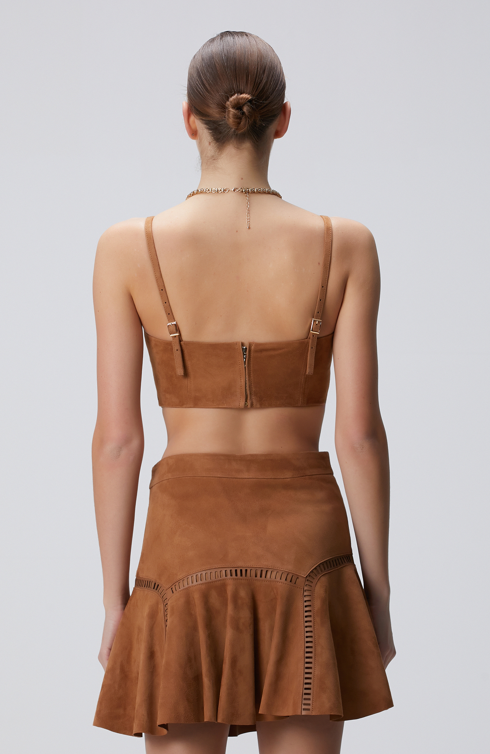 Camel Deri Büstiyer