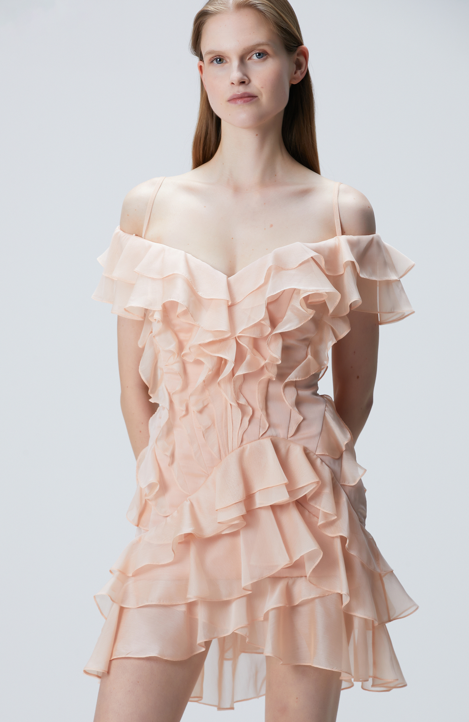 Somon Mini Abiye Elbise