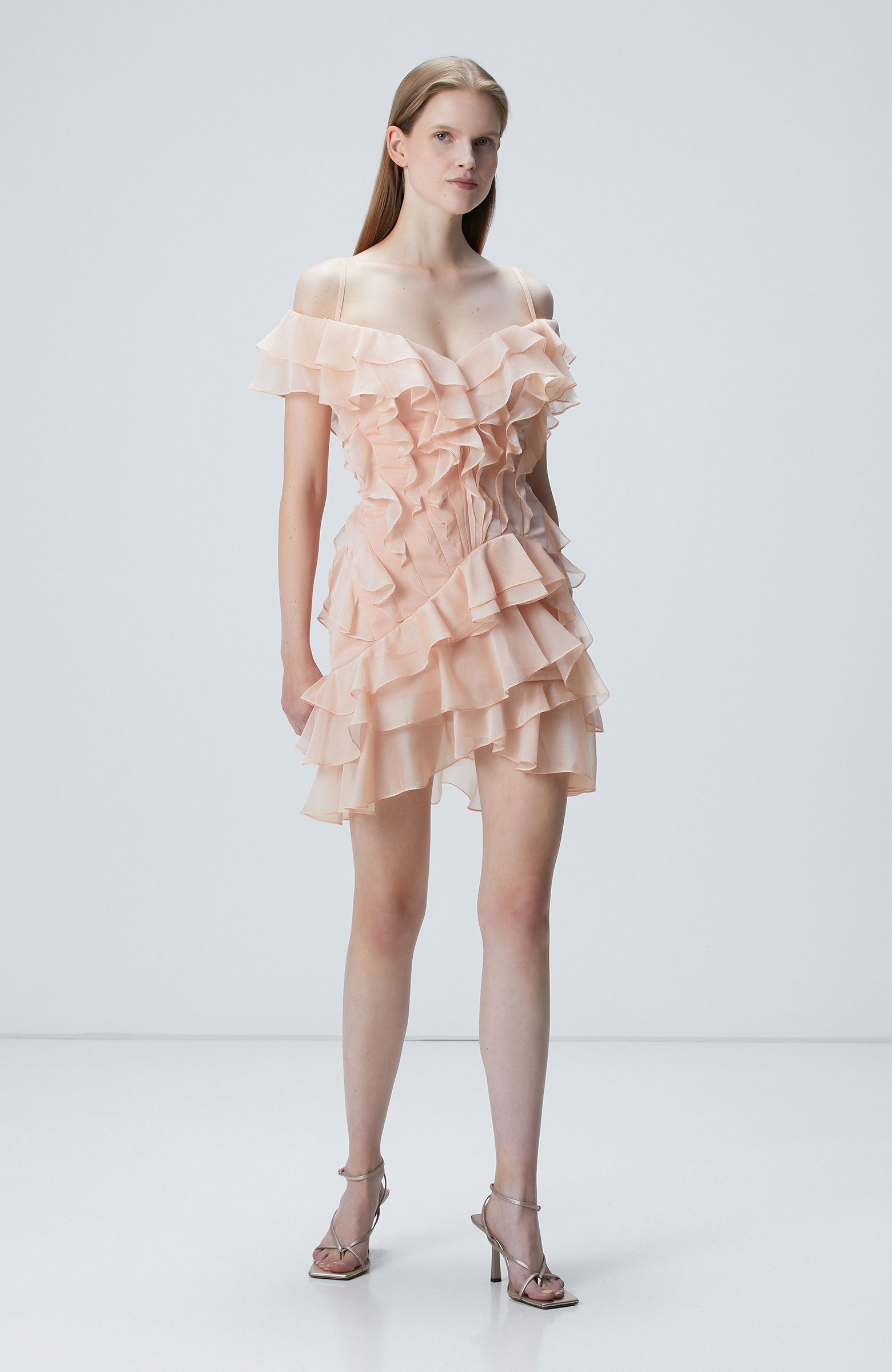 Somon Mini Abiye Elbise