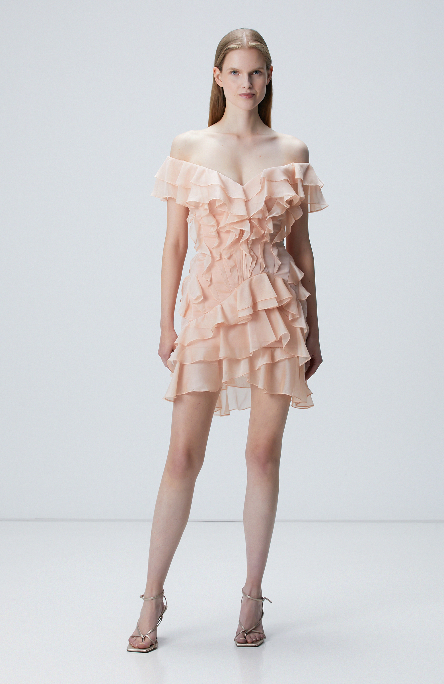 Somon Mini Abiye Elbise