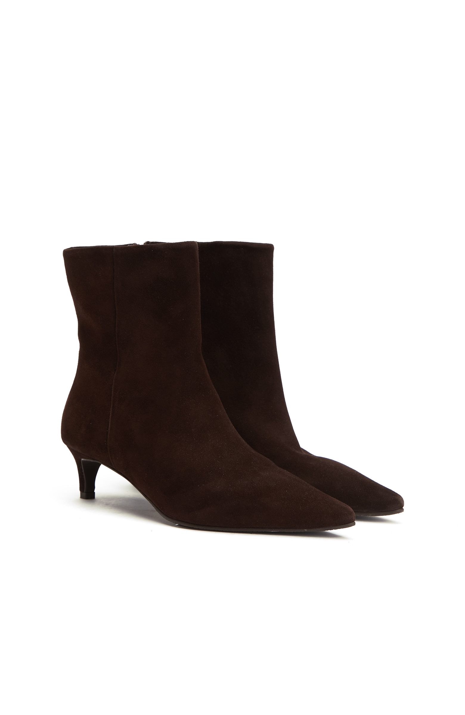 Brown Women's Suede Leather Boots