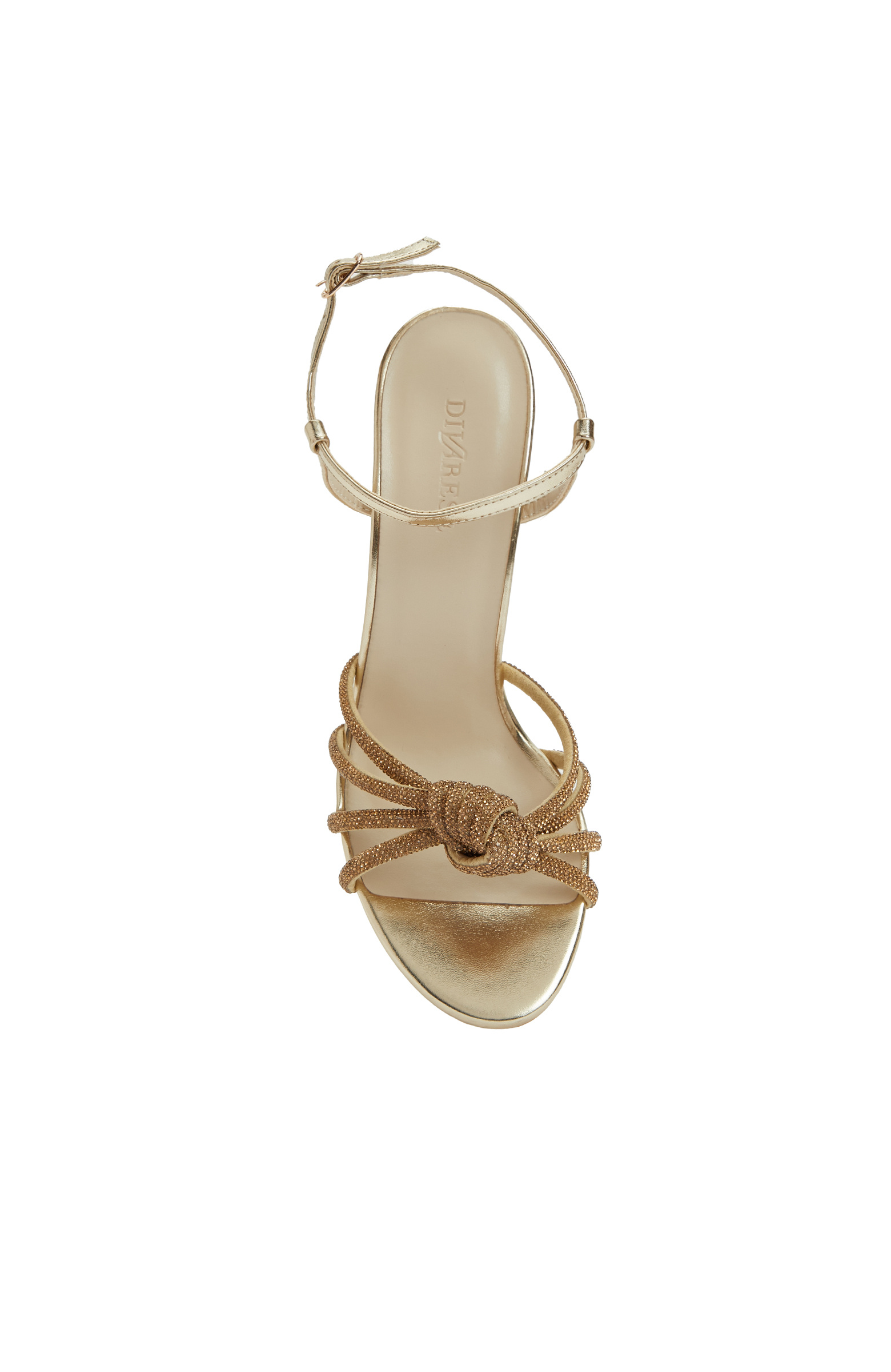 Gold Buckle Detailed Sandals