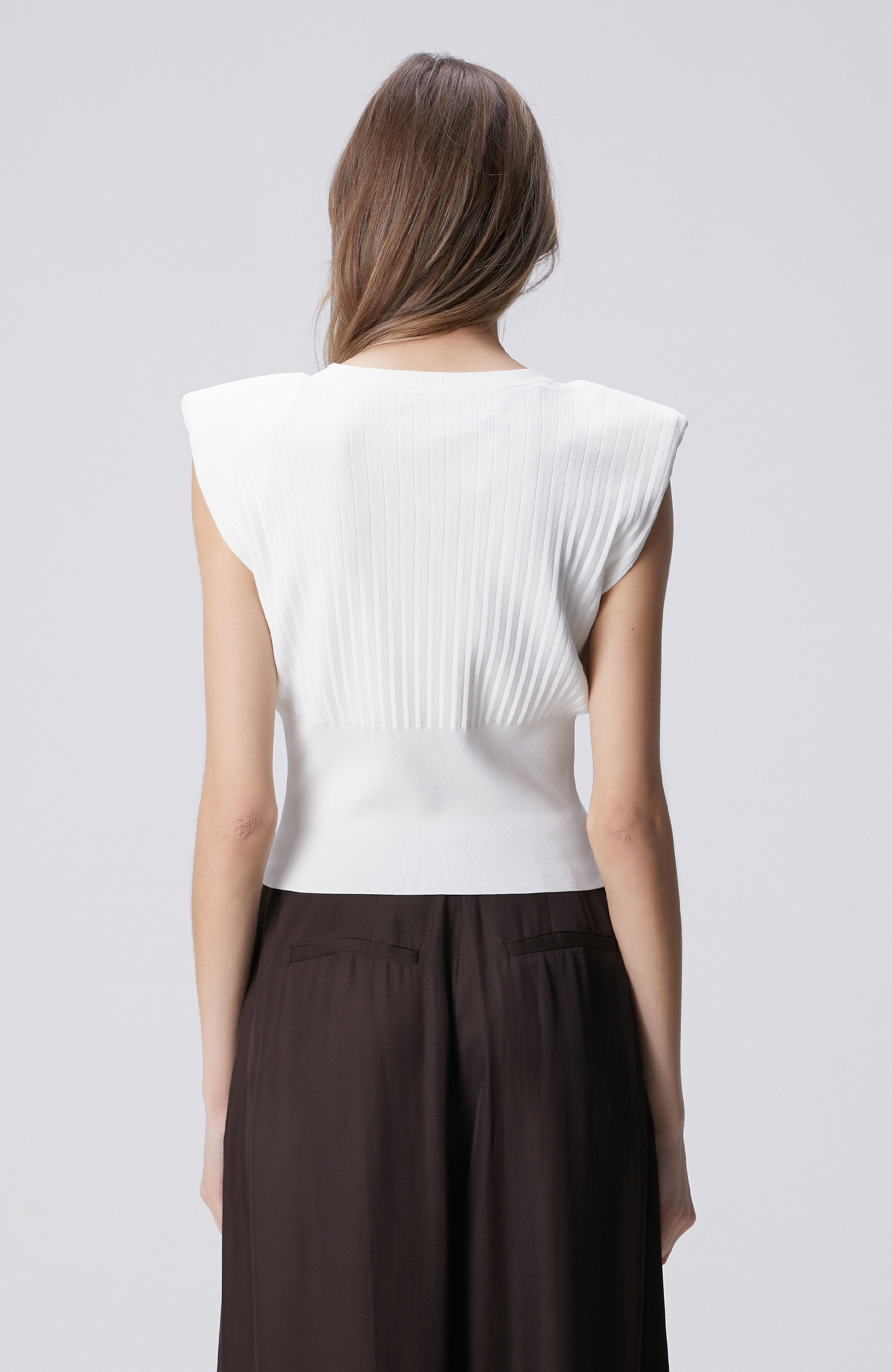 Off-White Padding Detailed Knitwear Sweater