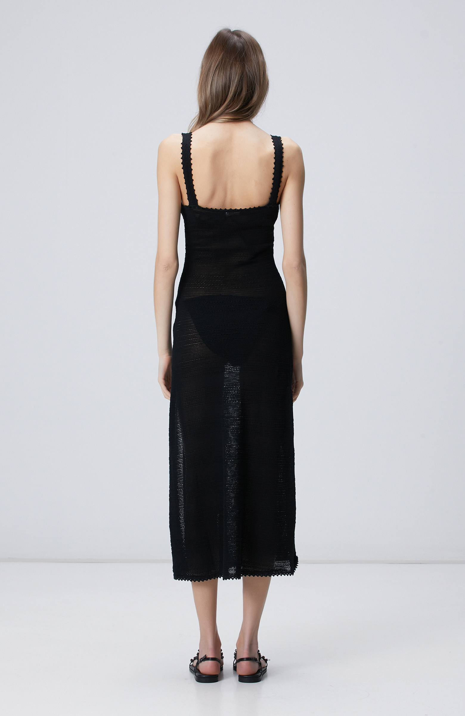 Black Knitwear Dress