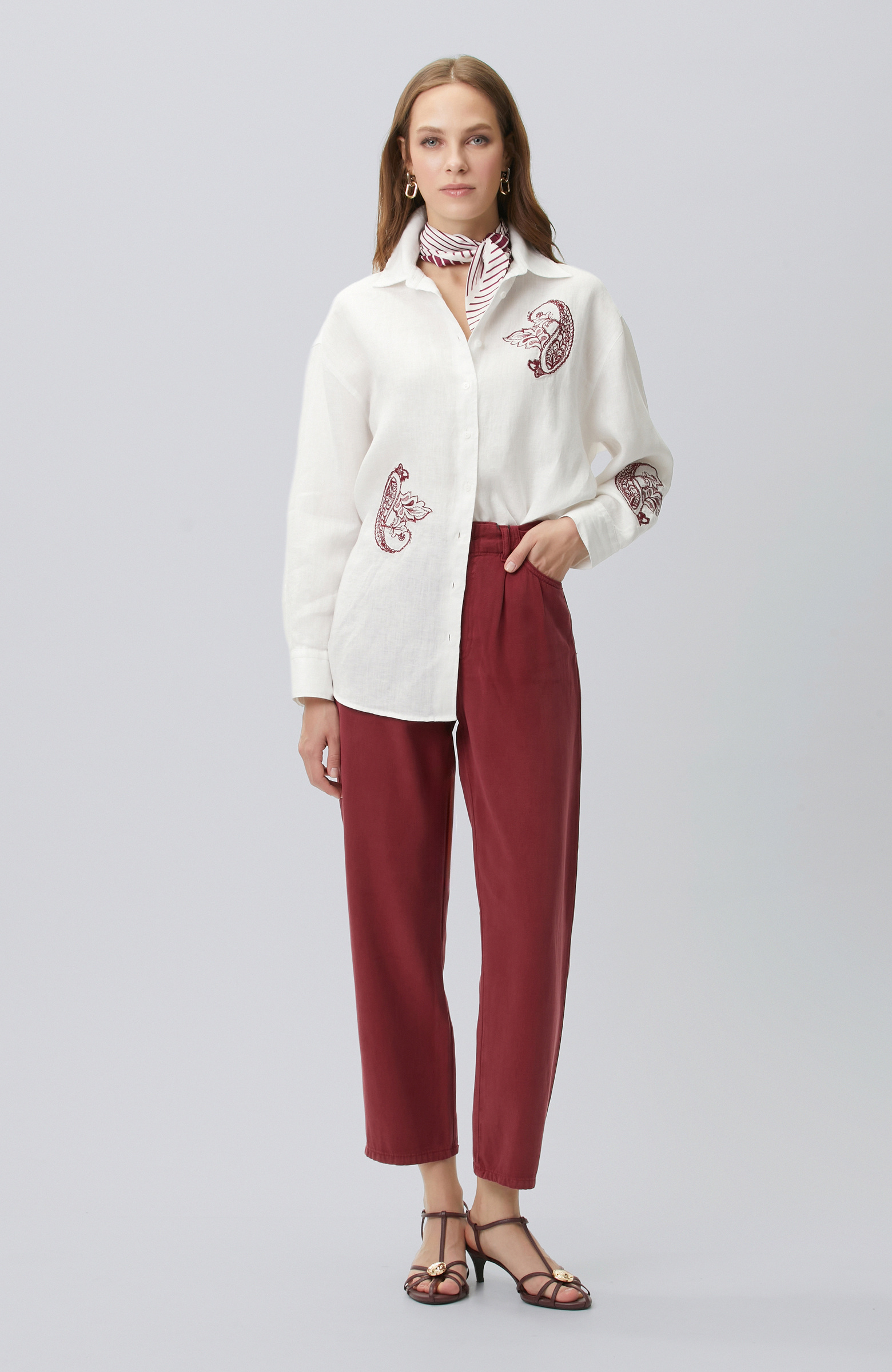 Cherry Casual Pants