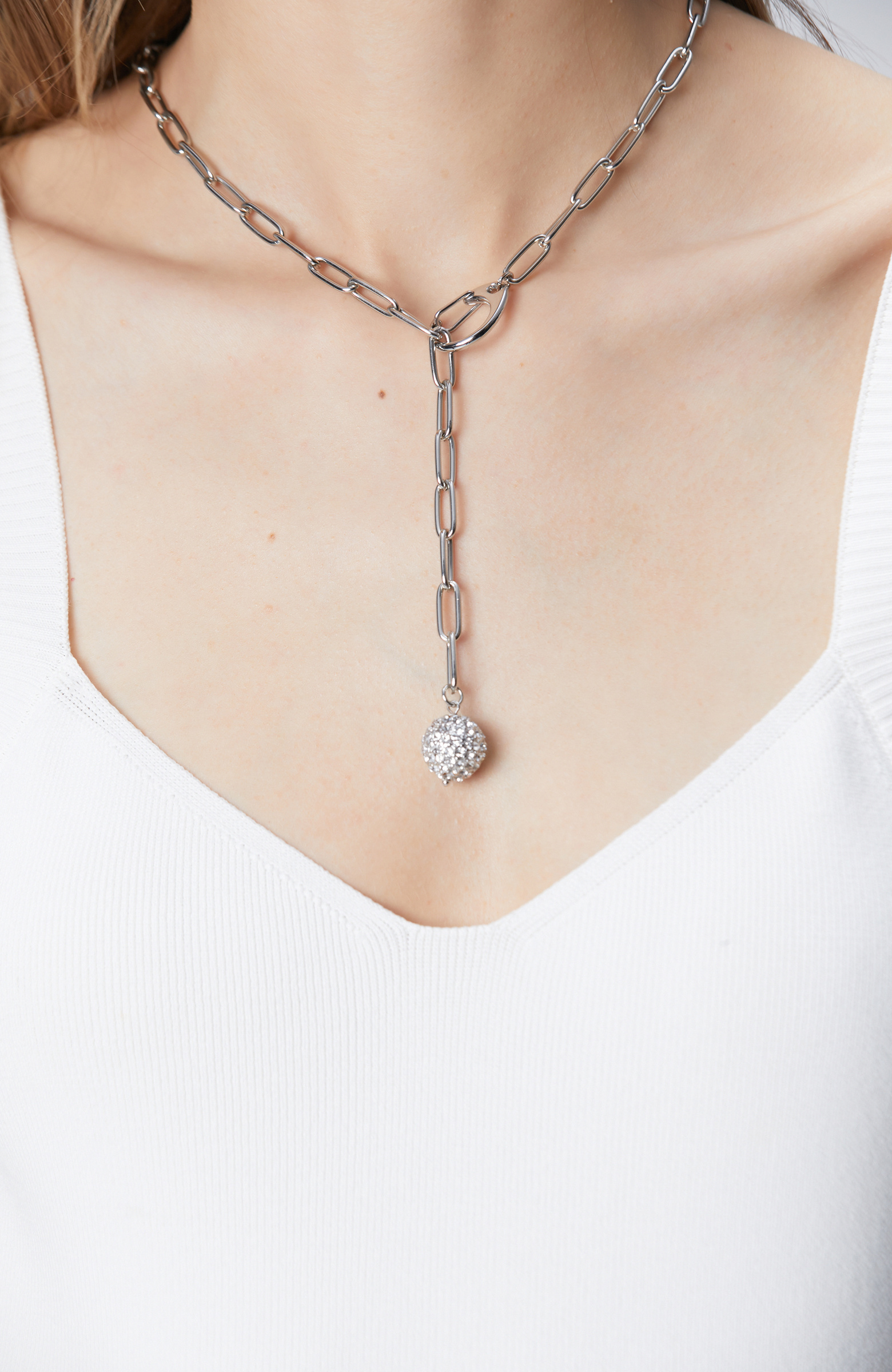 Silver Women's Necklace
