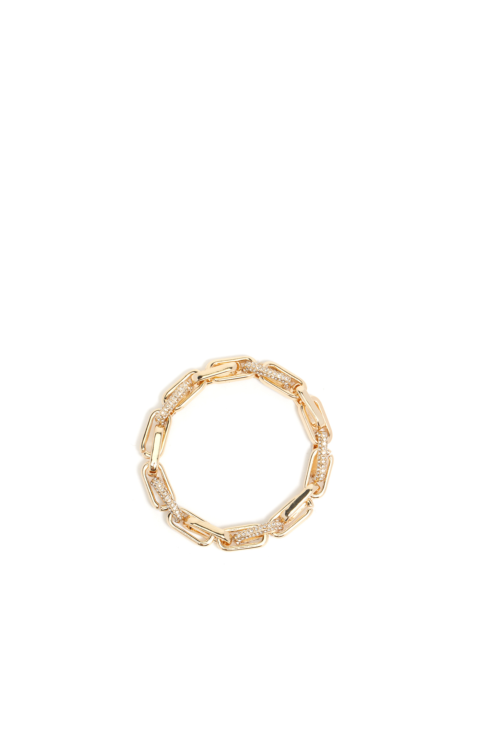 Gold Taş Detaylı Kadın Metal Bileklik