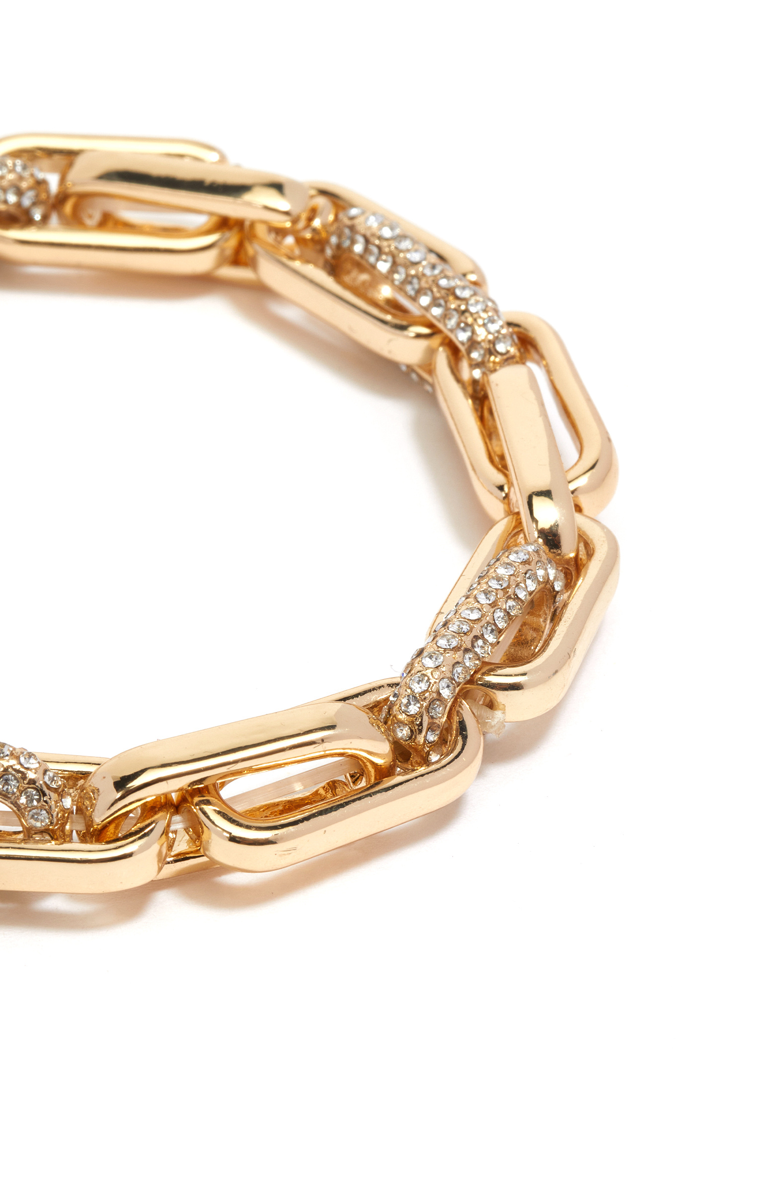 Gold Taş Detaylı Kadın Metal Bileklik