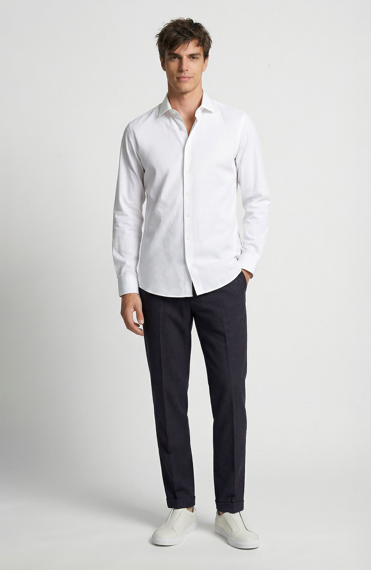 N-Tech Beyaz Gömlek