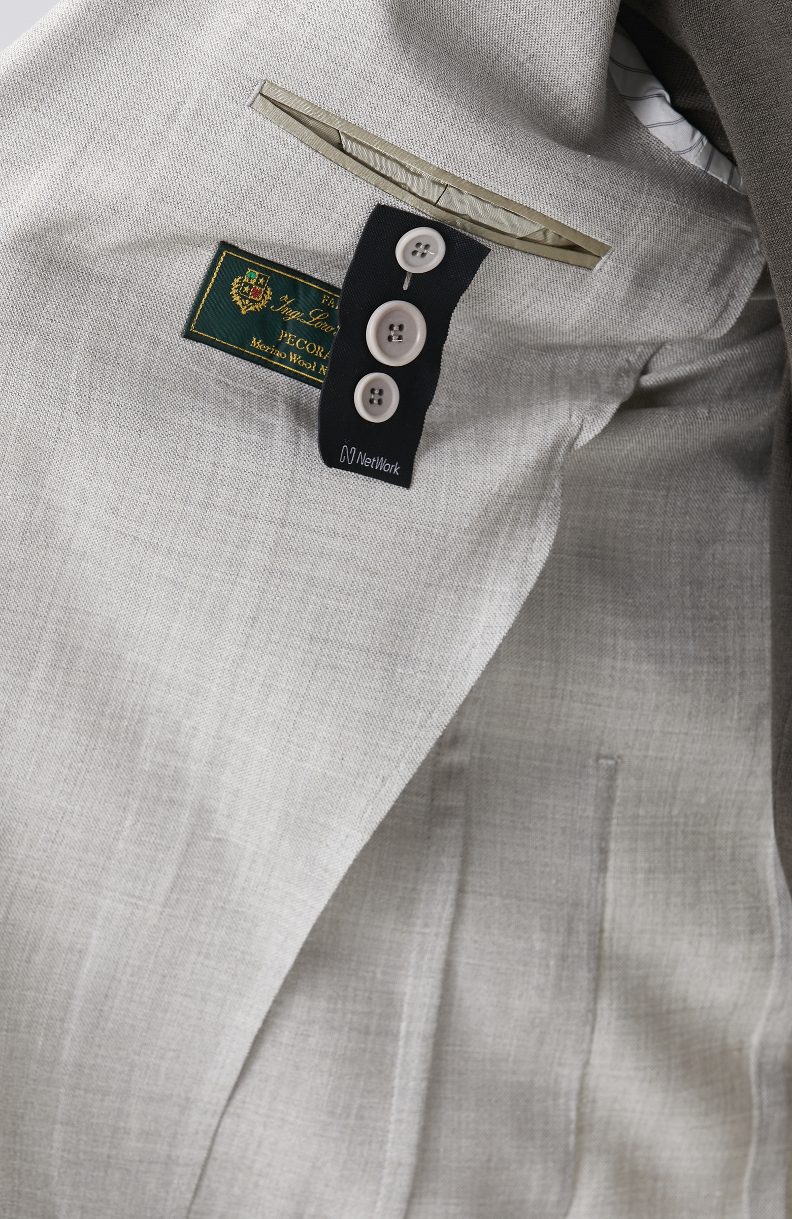 Bej Limited Loro Piana Kumaşından Üretilen Yün İpek Karışımlı Takım Elbise