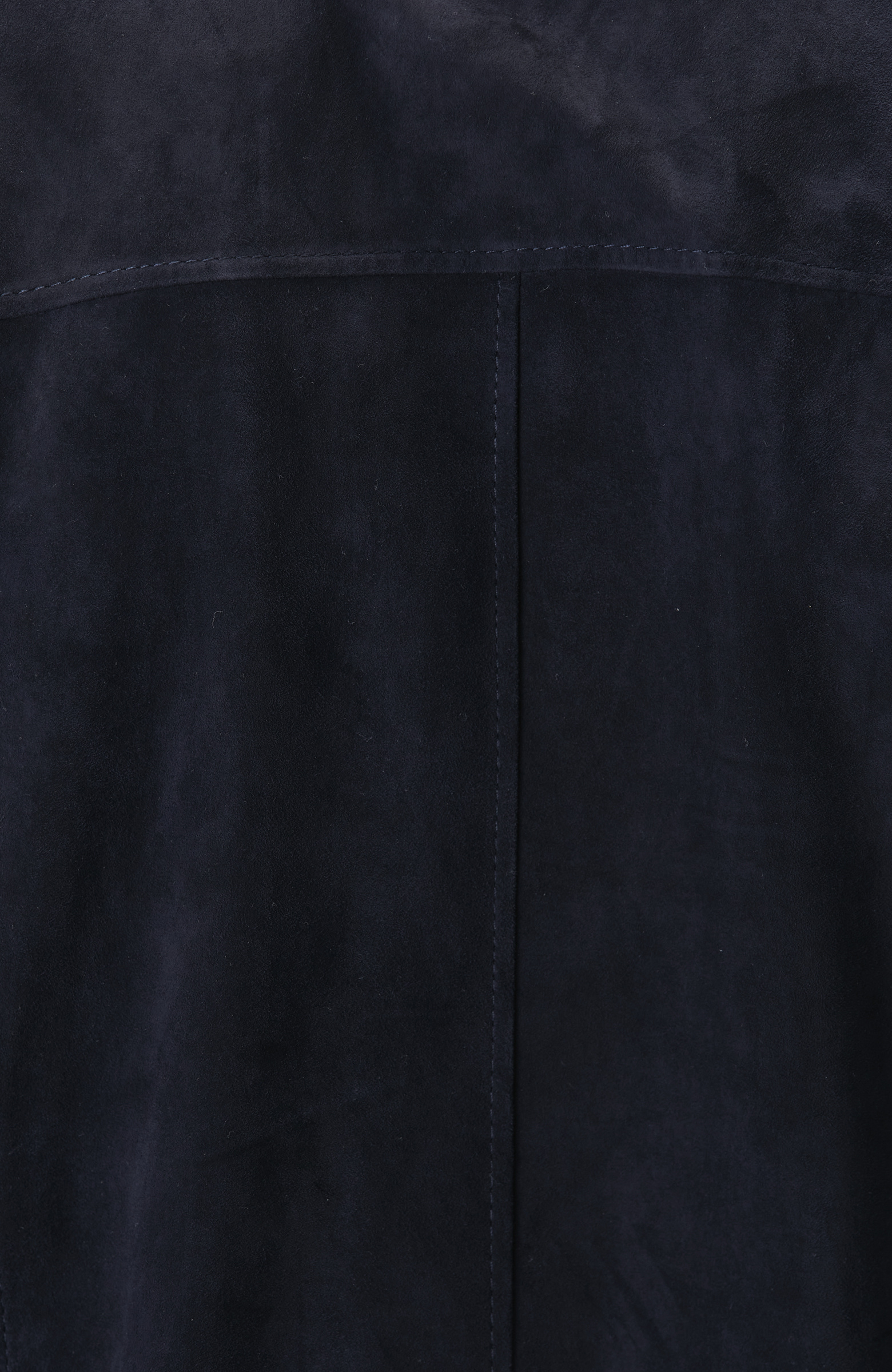 Lacivert Çift Taraflı Süet Mont