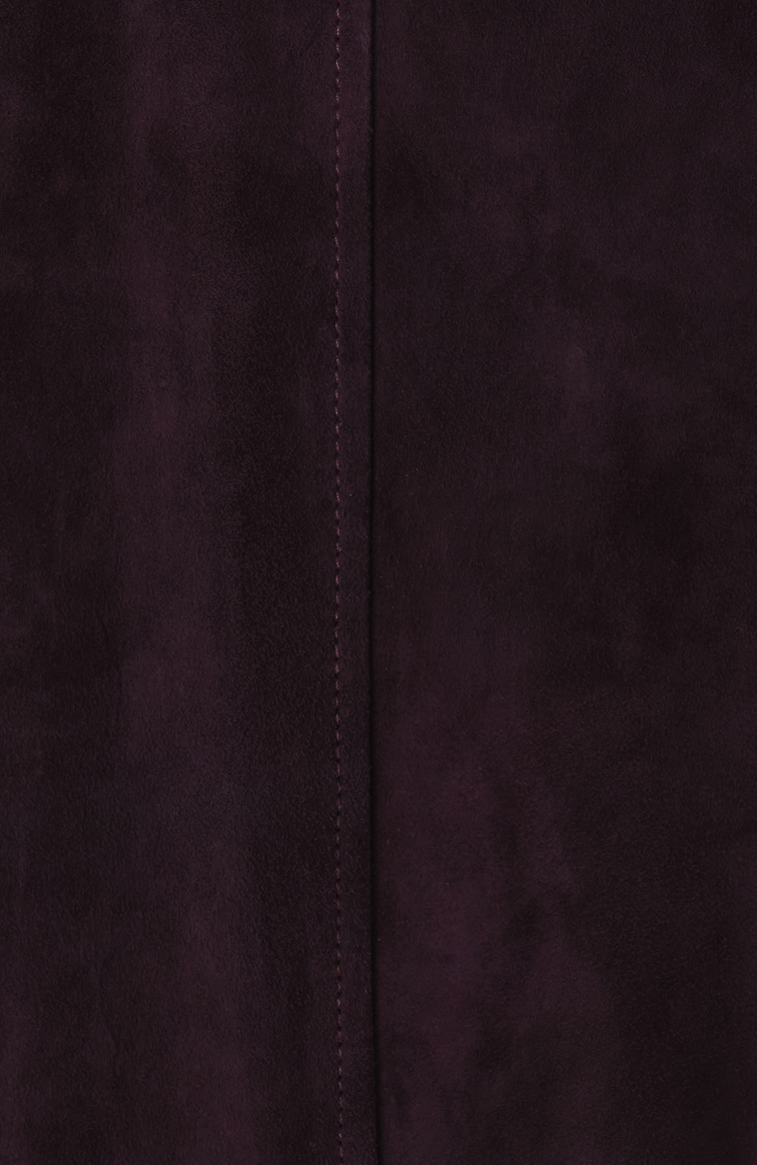 Burgundy Leather Coat