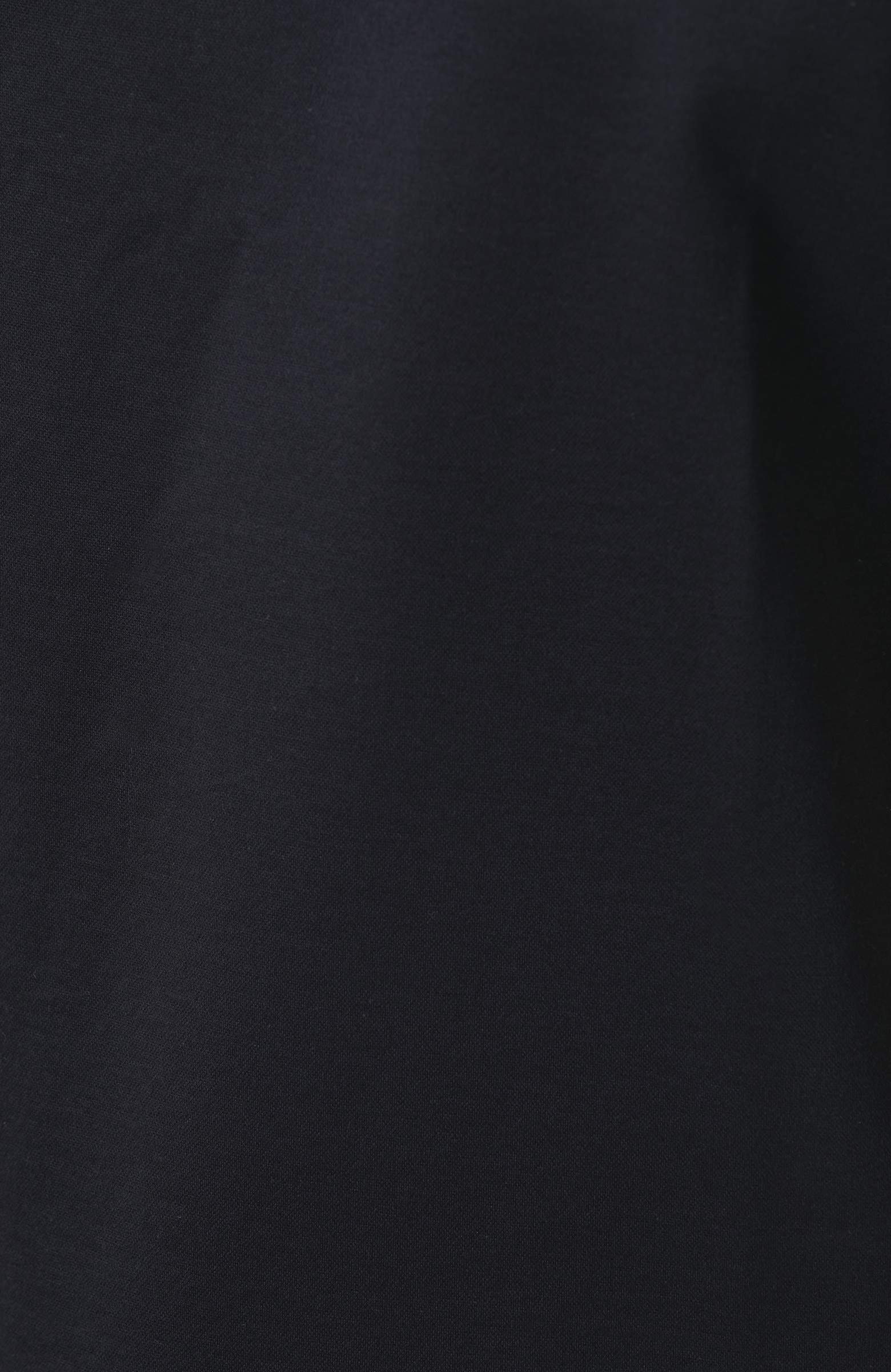 Non-Iron Polo Yaka Siyah T-shirt