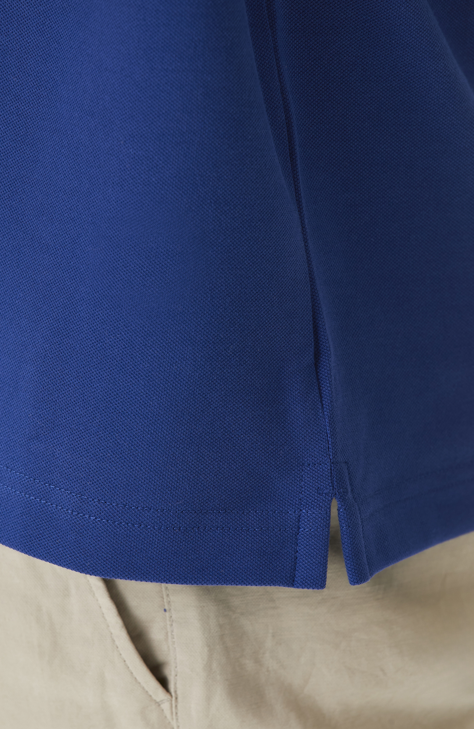 Saks Polo Yaka Pike T-shirt