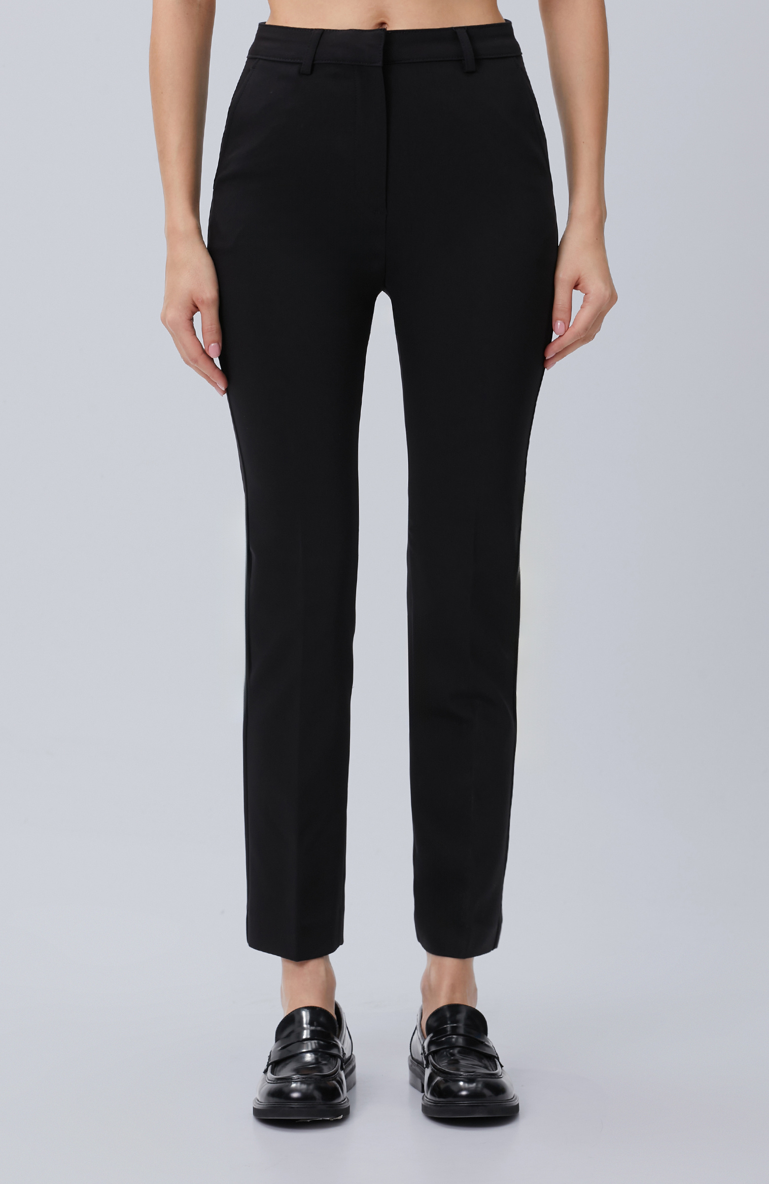 Siyah Smart Casual Pantolon
