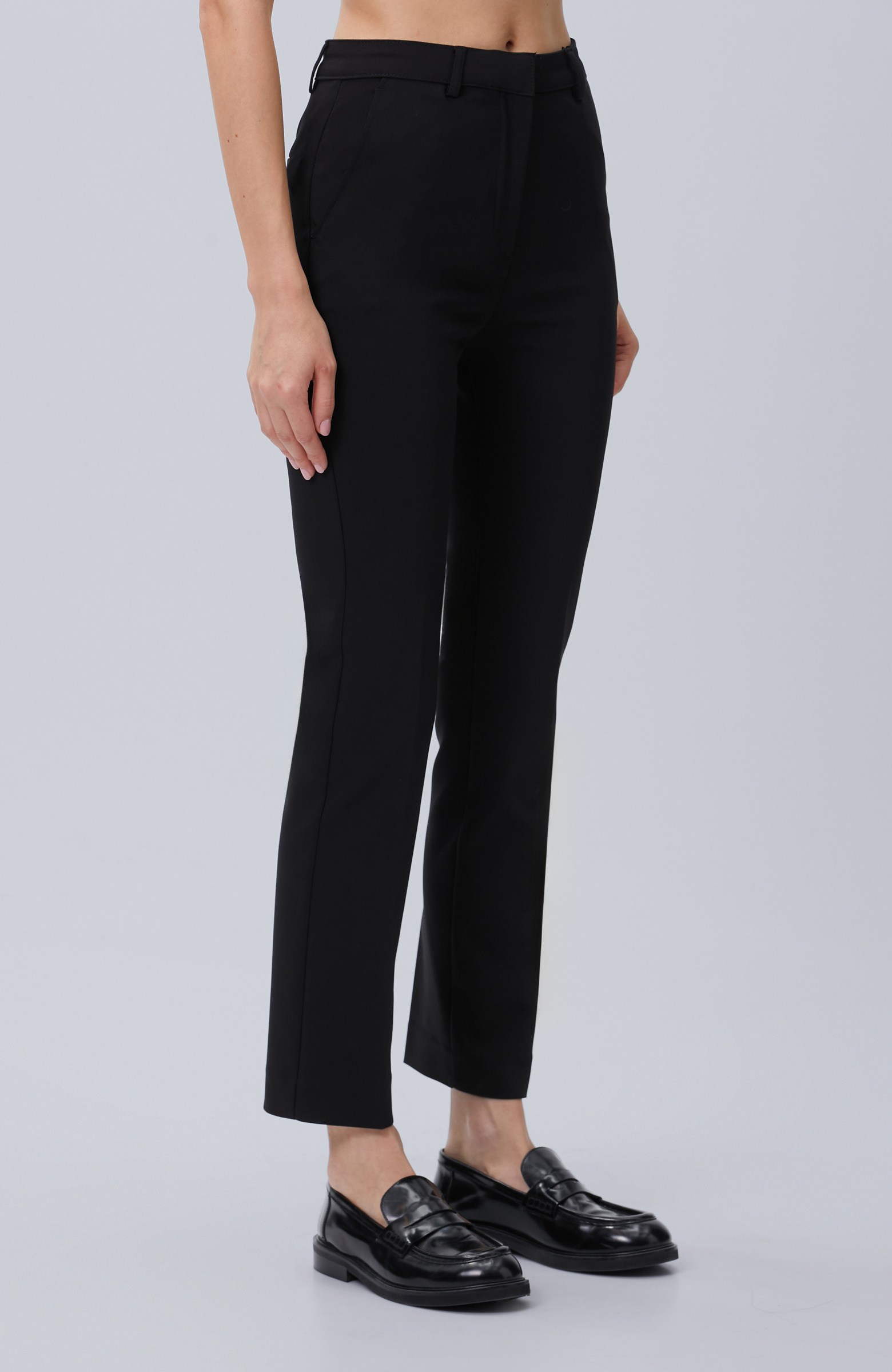 Siyah Smart Casual Pantolon
