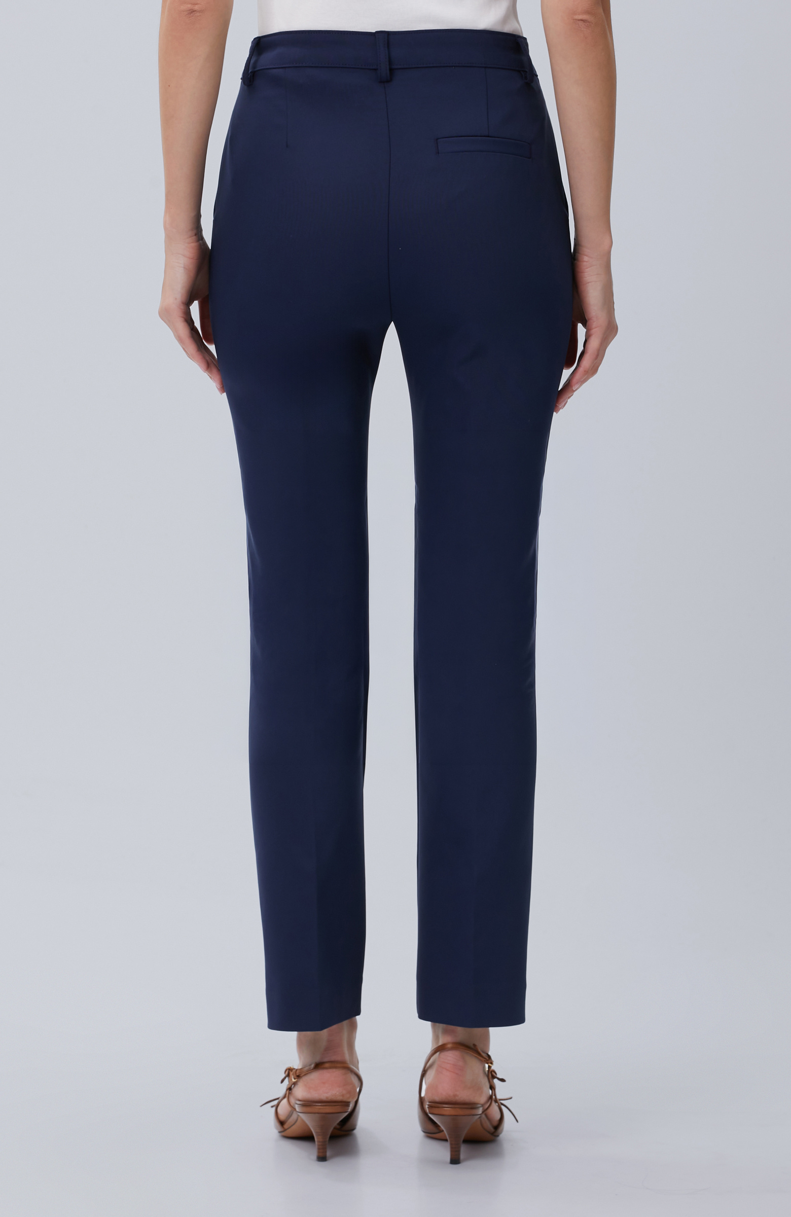 Lacivert Smart Casual Pantolon