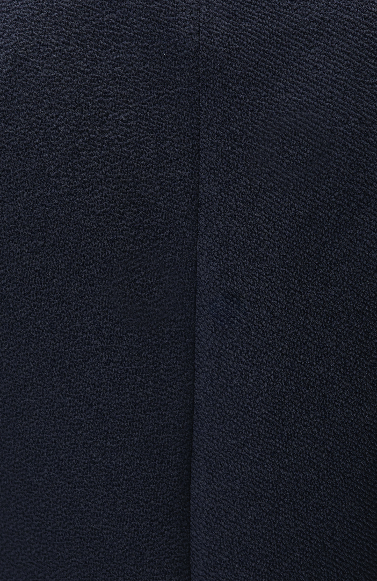 Lacivert Slim Fit Gofre Desen Örme Ceket