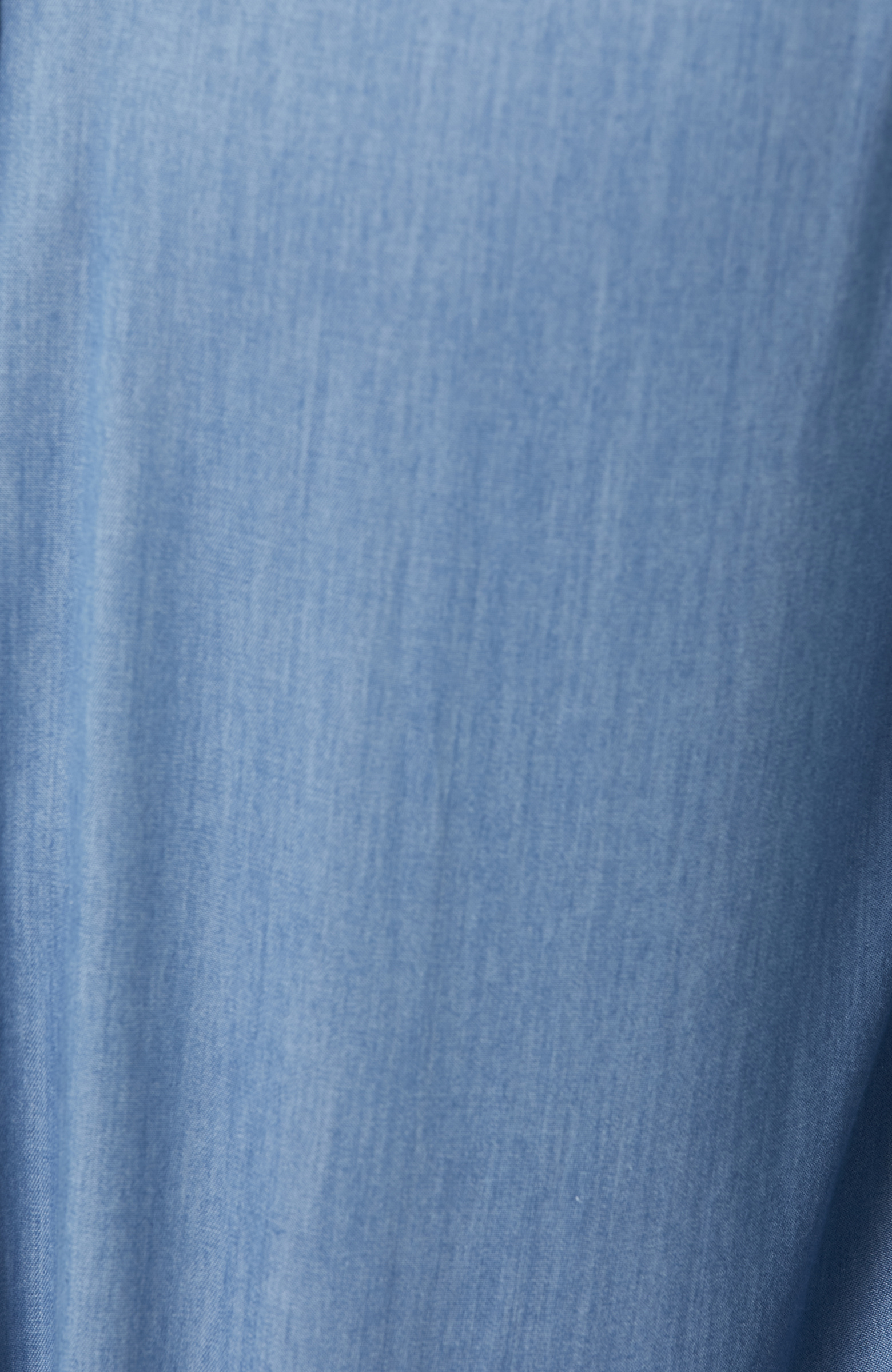 Açık Mavi Lyocelli Denim Look Gömlek