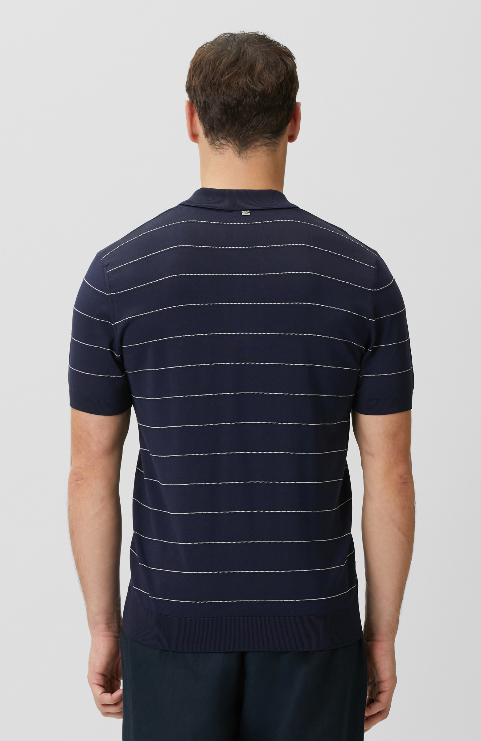 Lacivert Marin Desen Kazak