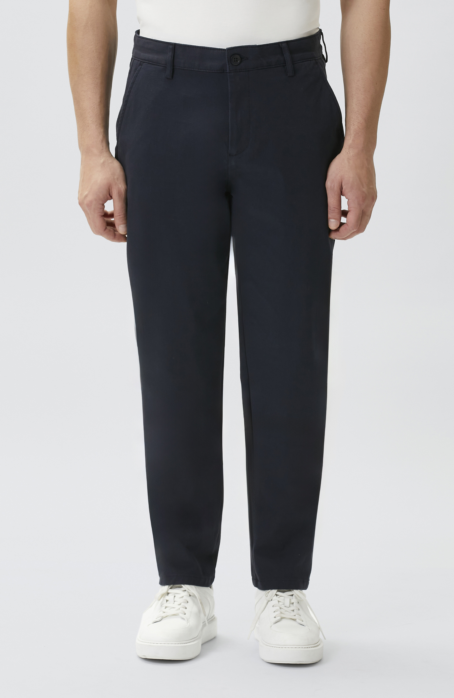 Navy Blue Casual Pants