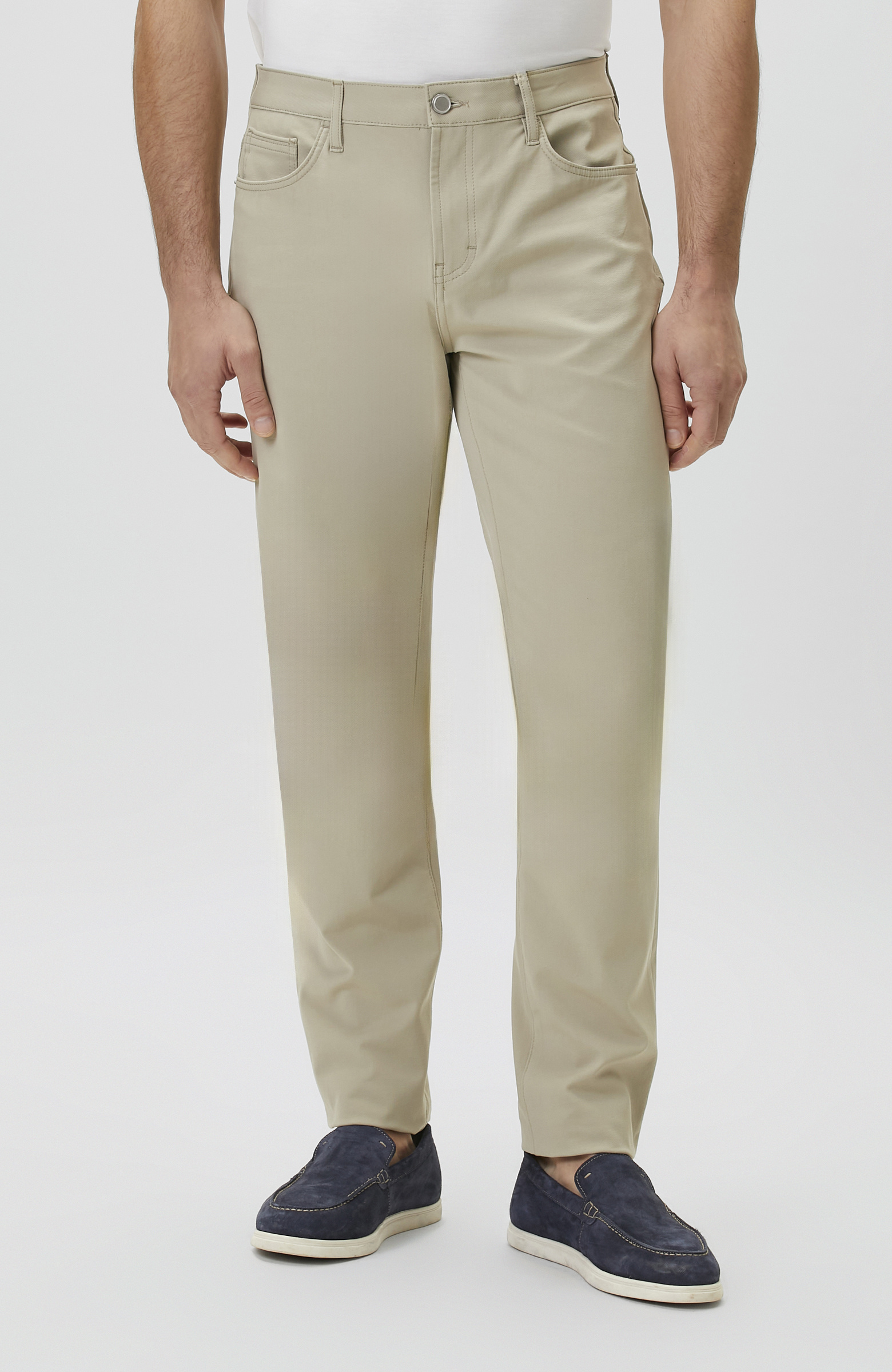 N-Tech Bej Kemer İçi Lastikli Örme Pantolon