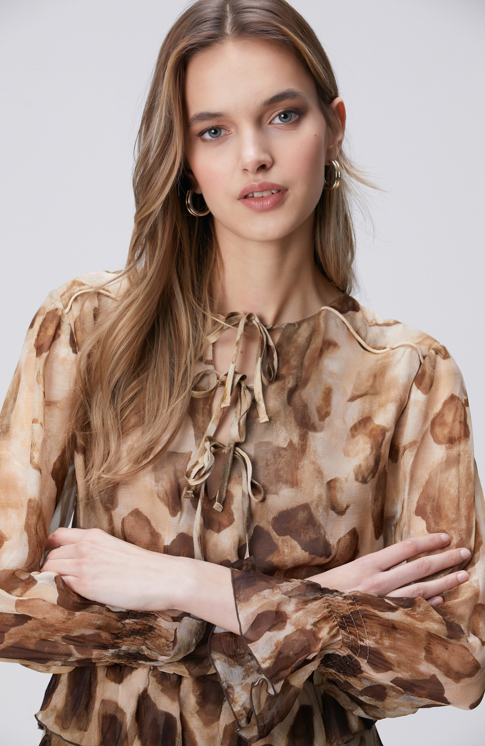 Limited Brown Leopard Print Mini Dress