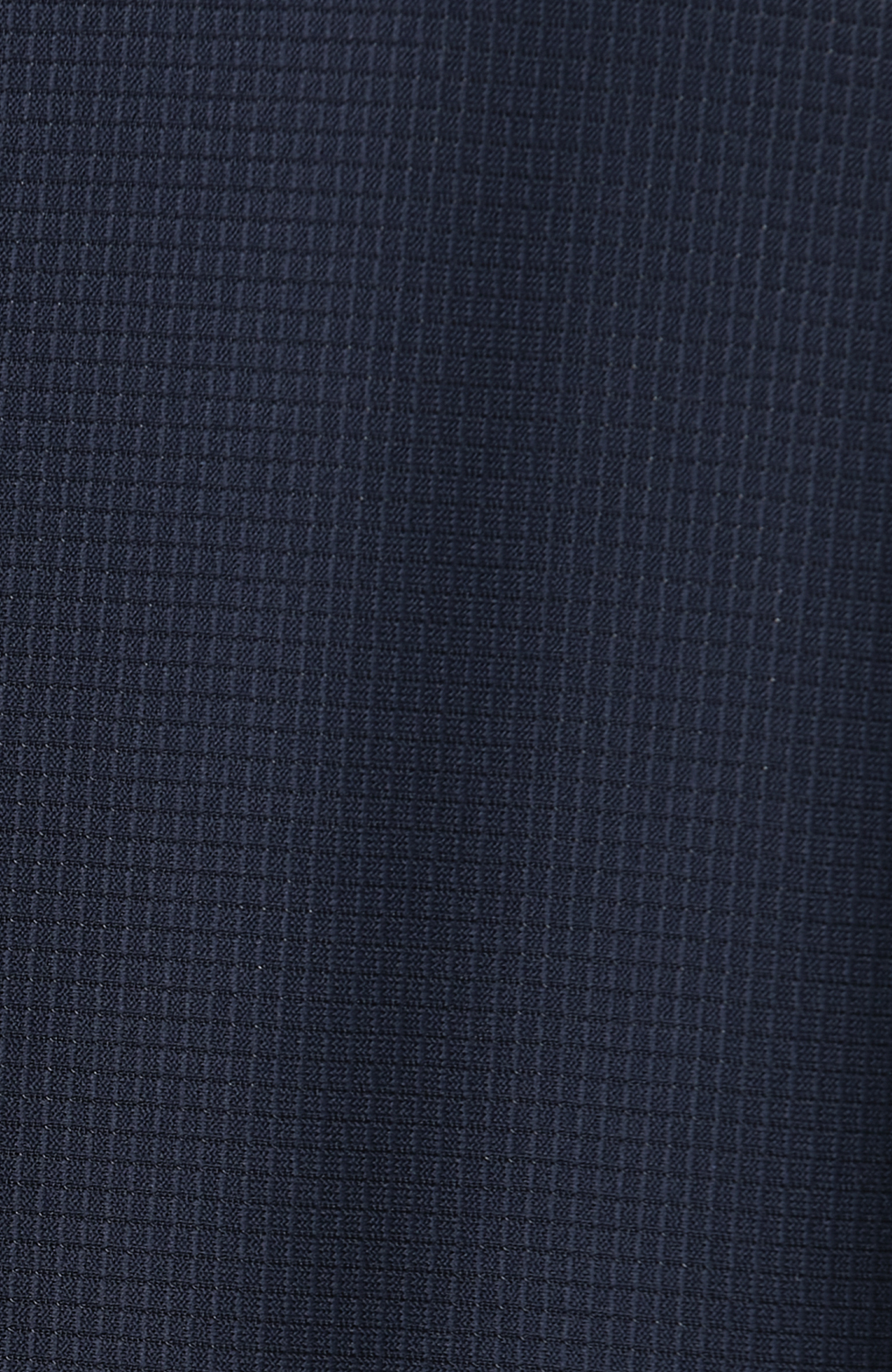 Lacivert Jakarlı Örme Ceket