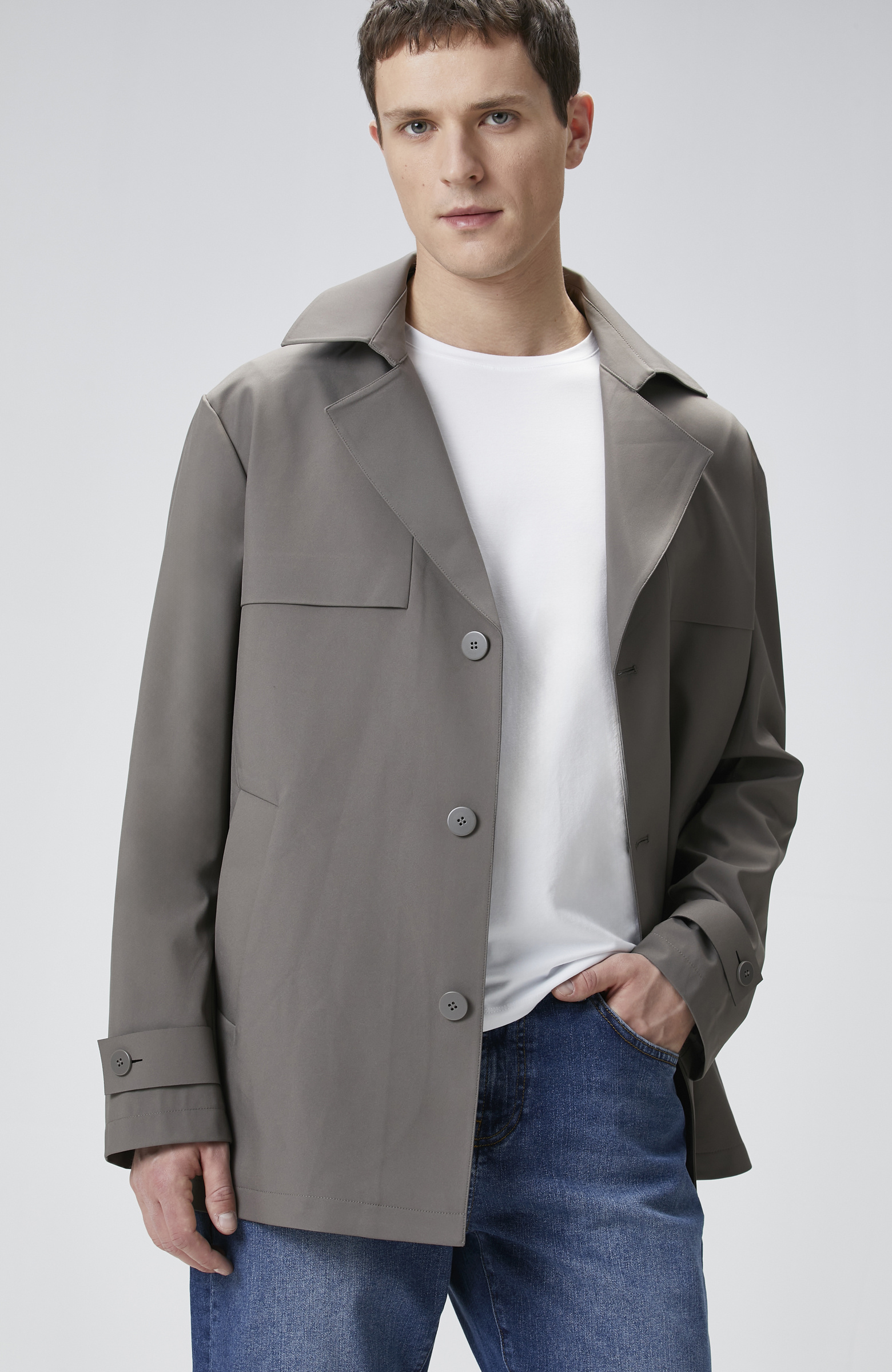 N-Tech Vizon Su İtici Özellikli Pardösü