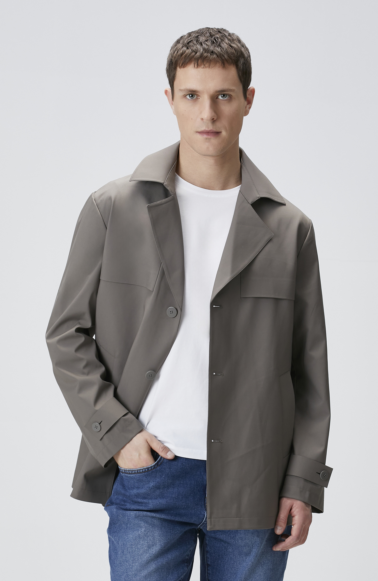 N-Tech Vizon Su İtici Özellikli Pardösü