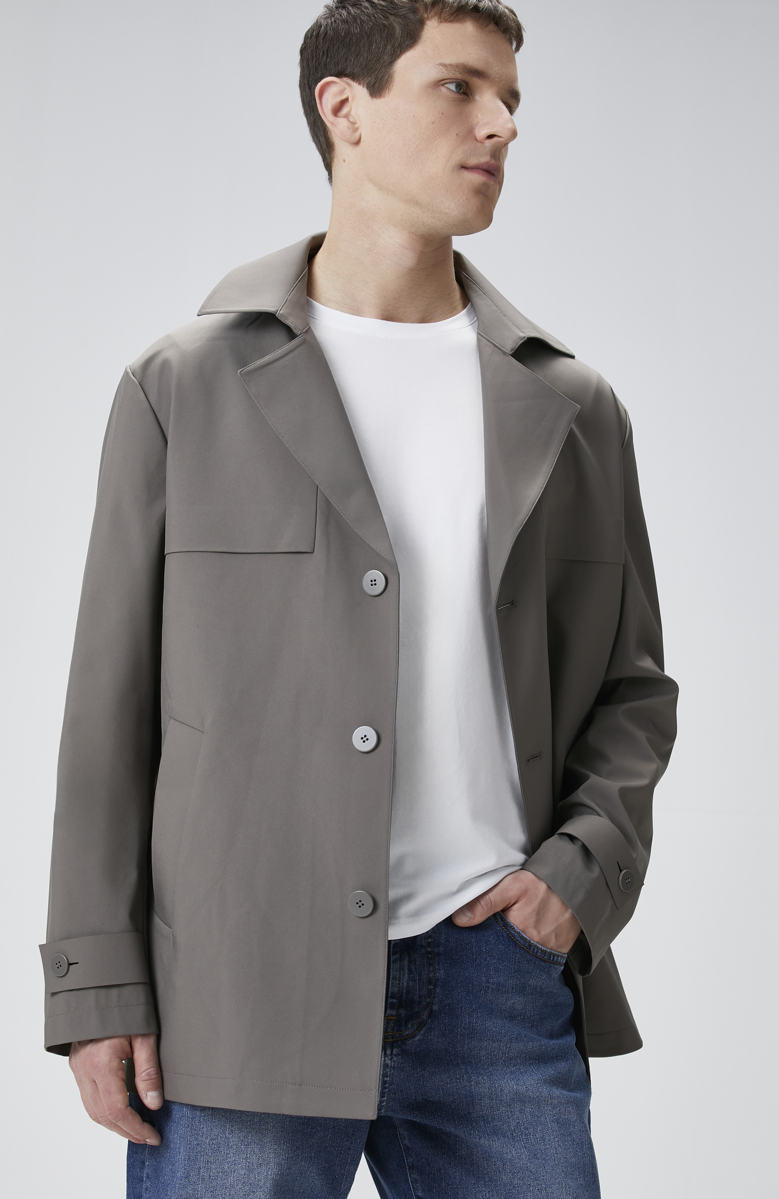 N-Tech Vizon Su İtici Özellikli Pardösü