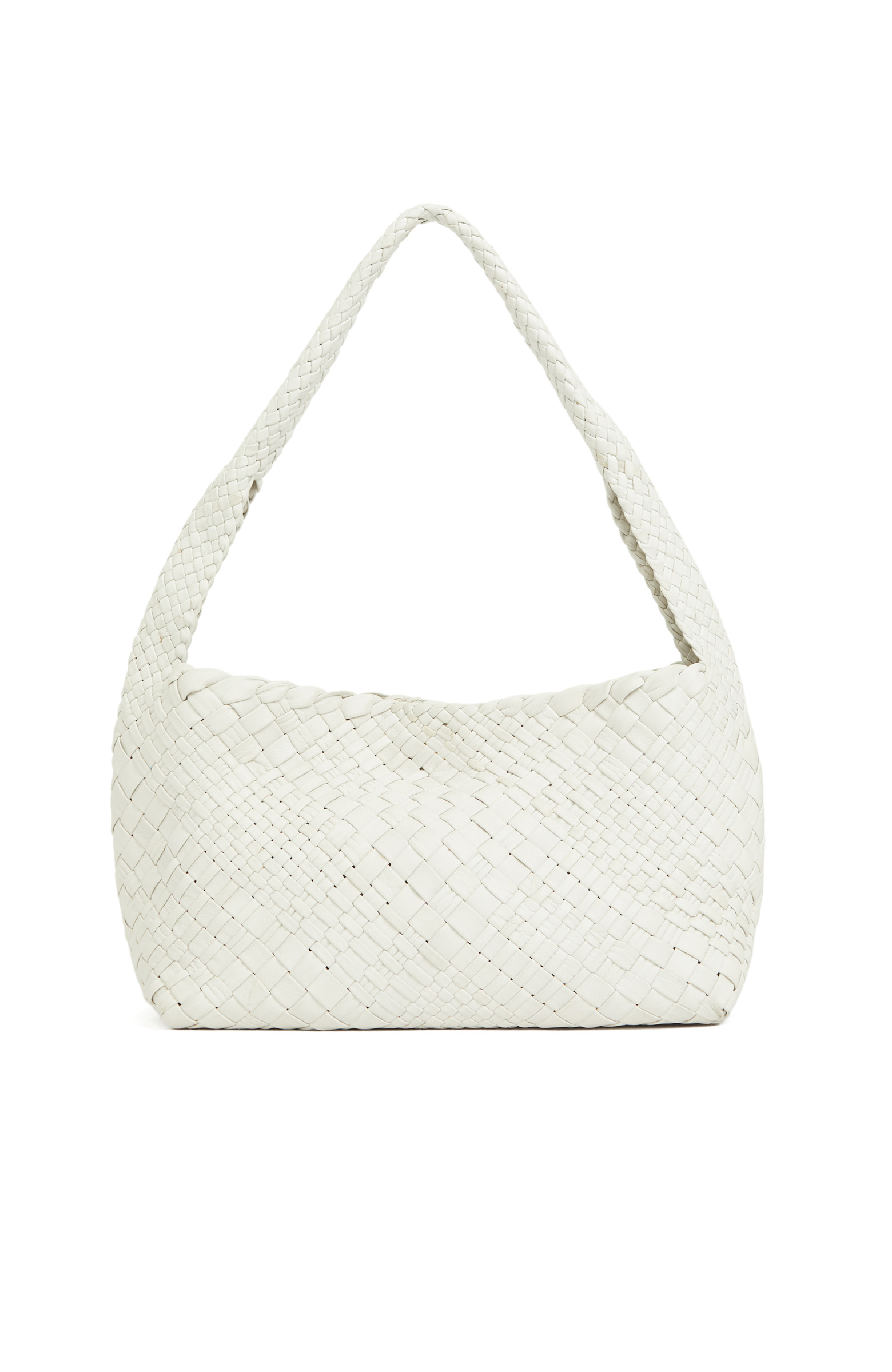 Cream Women's Leather Bag