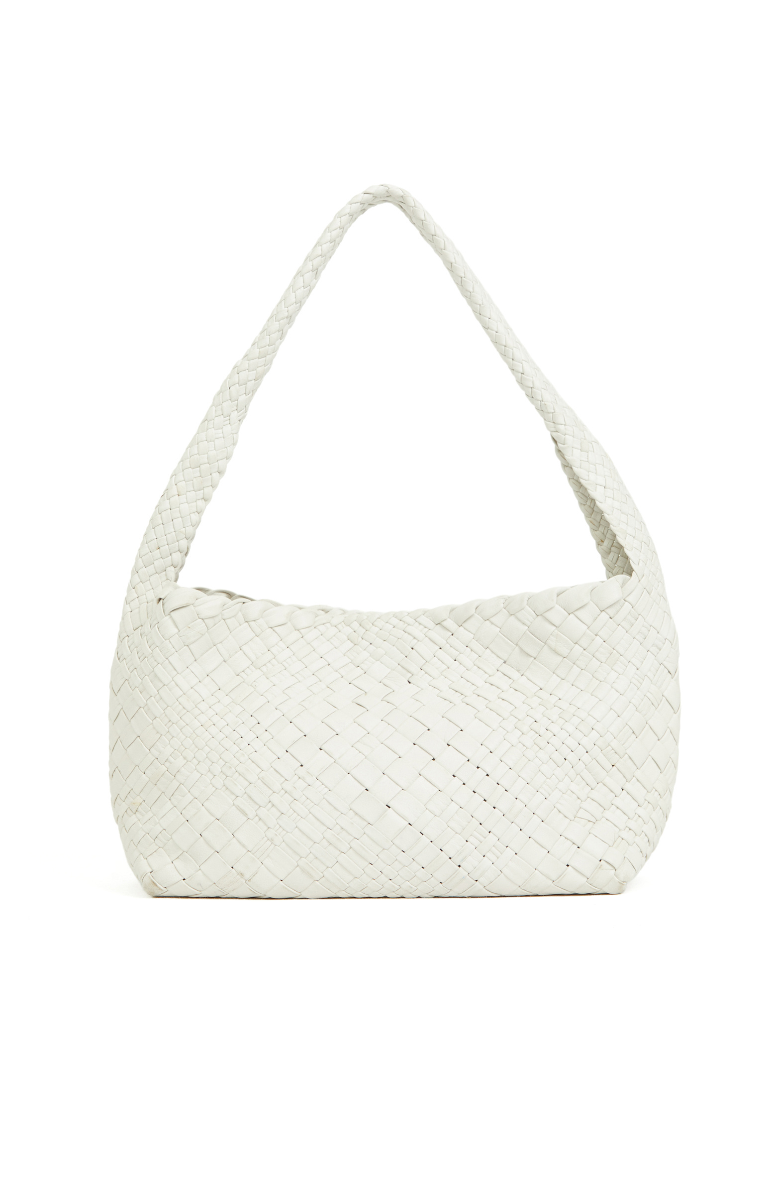 Cream Women's Leather Bag