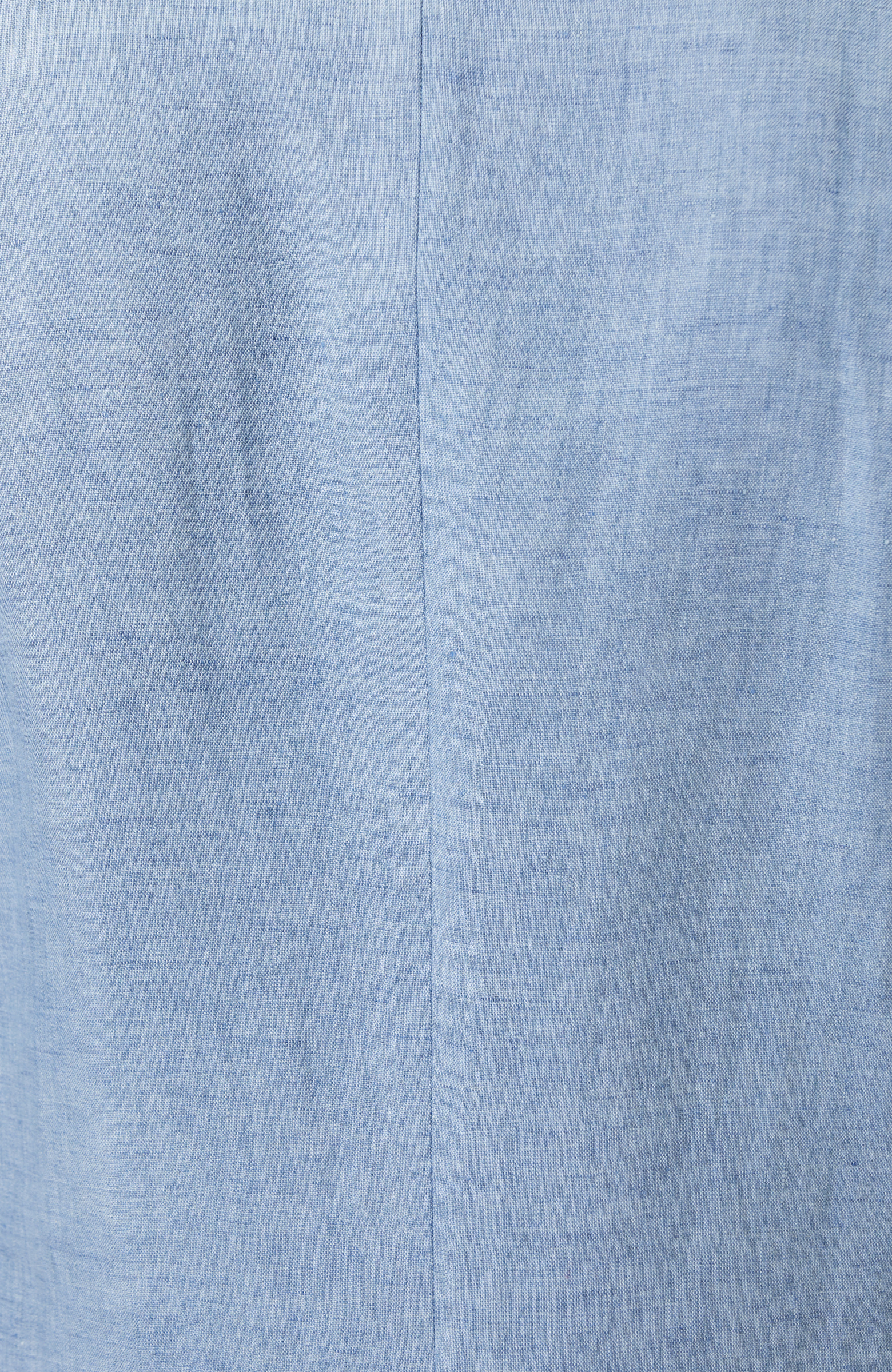 Mavi Klasik Keten Ceket