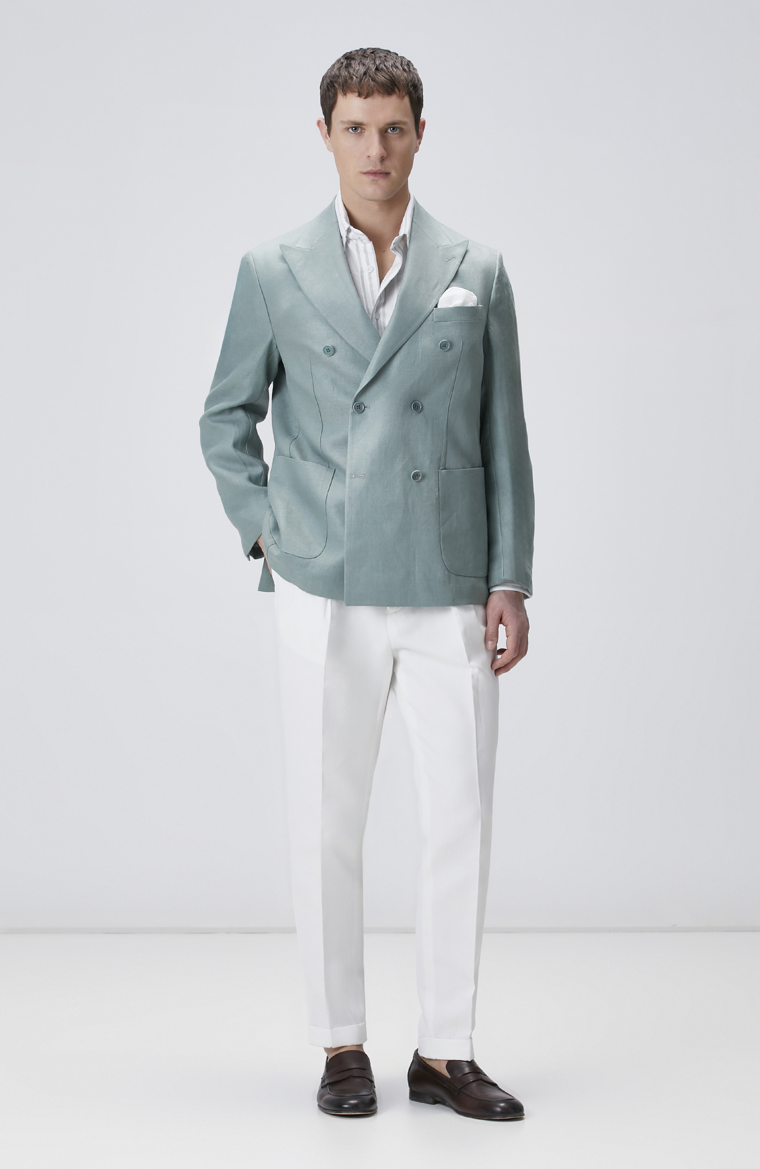 Limited Mint Keten Ceket