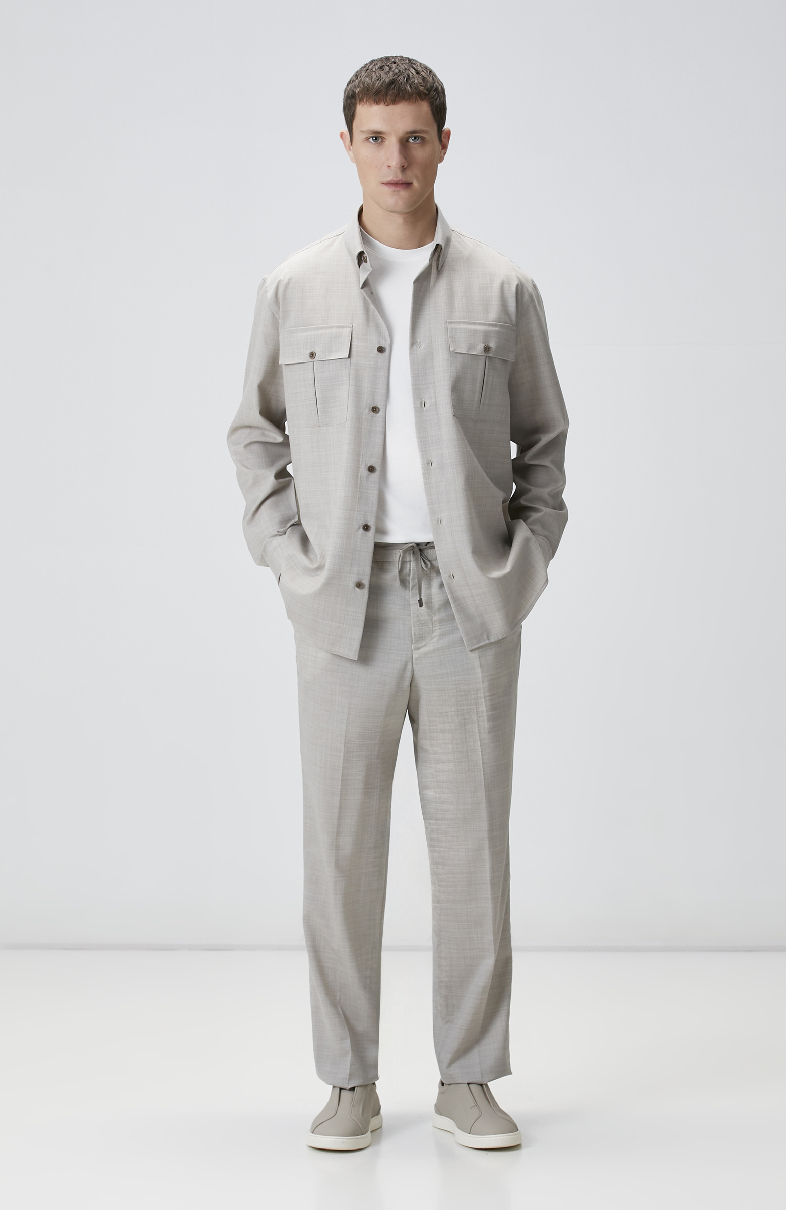 Limited Bej Yün Pantolon