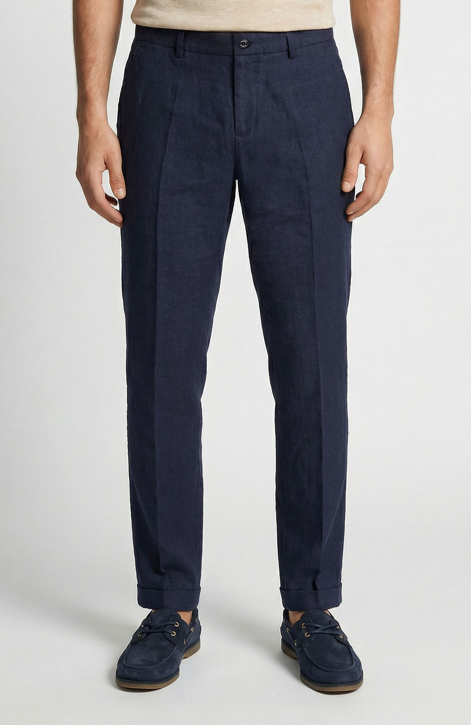 Lacivert Keten Jogger Pantolon