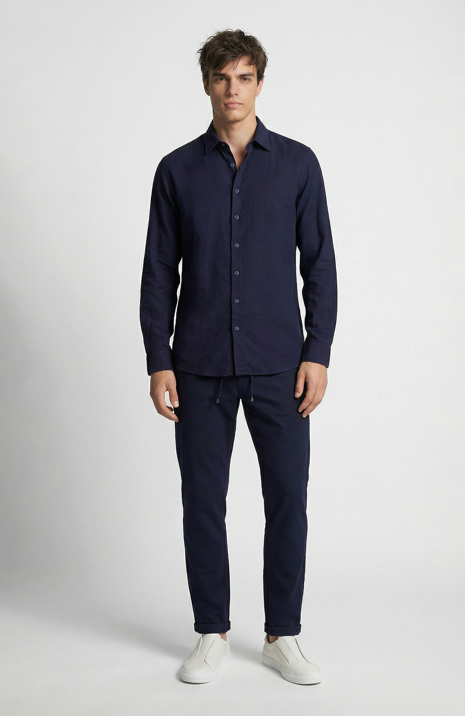 Lacivert Jogger Pantolon