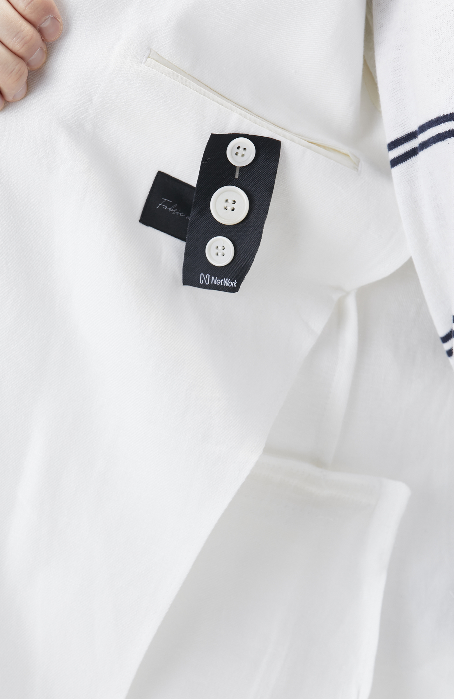 Ekru Keten Takım Elbise