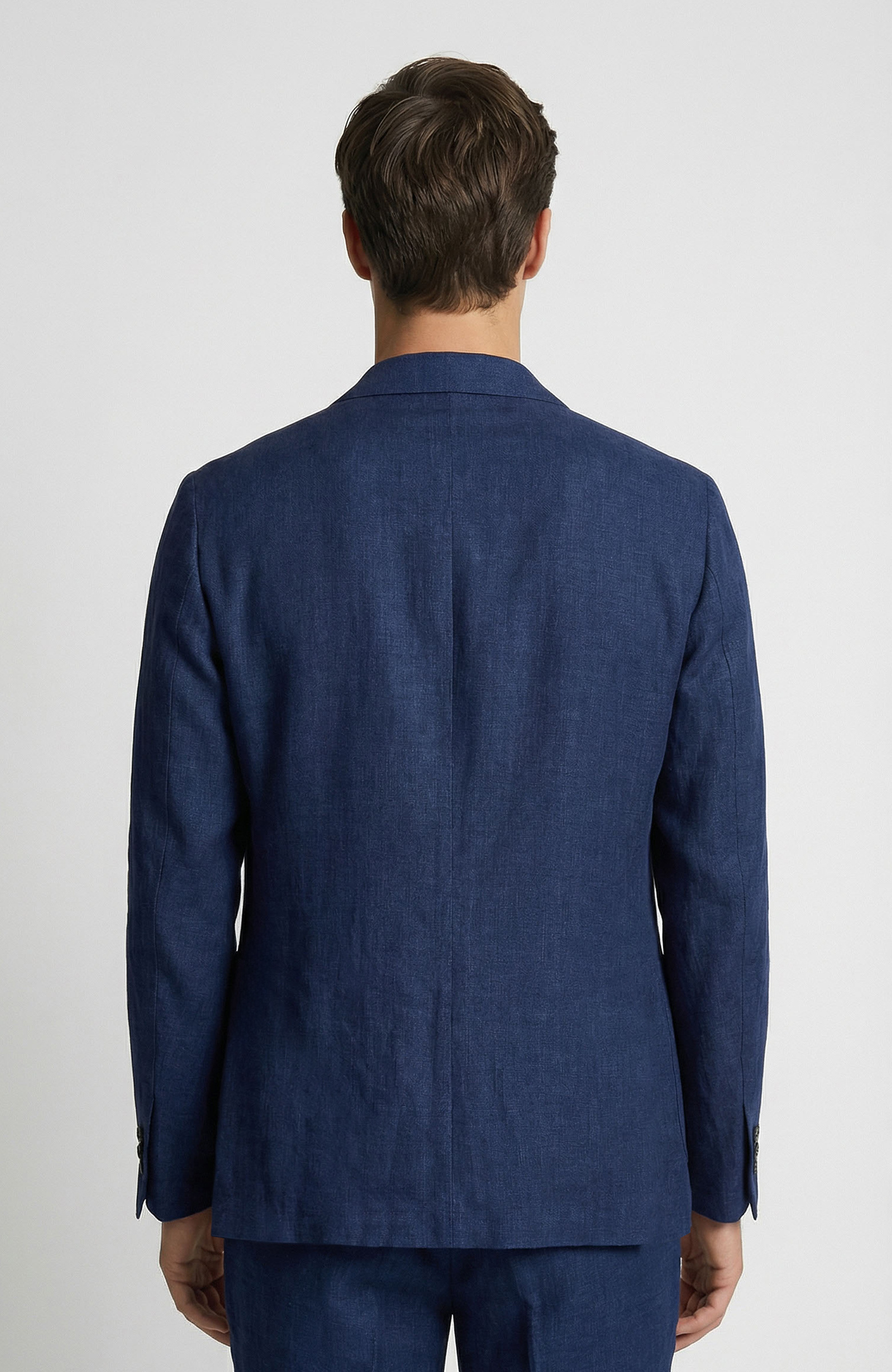 Lacivert Keten Spor Ceket