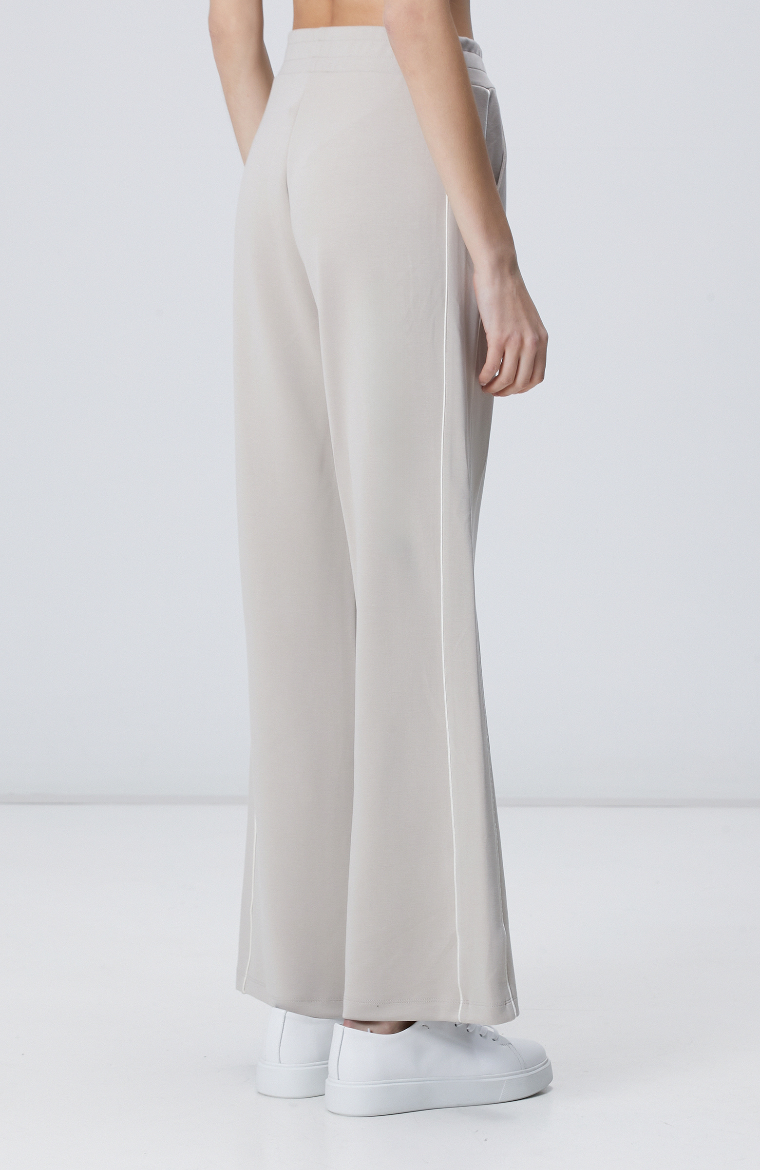 Taş Modal Karışımlı Biye Detaylı Eşofman Altı