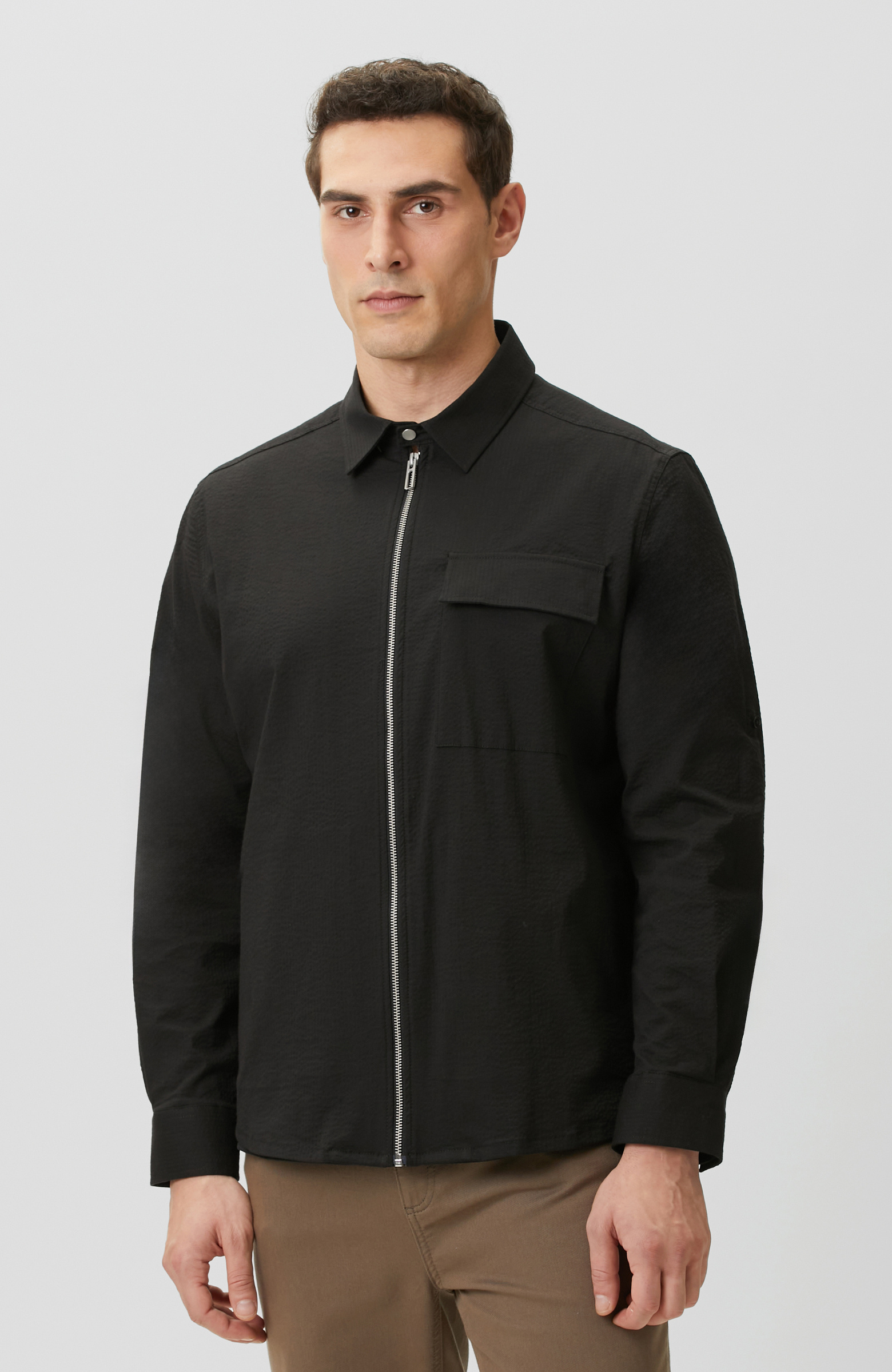 Siyah Dış Gömlek