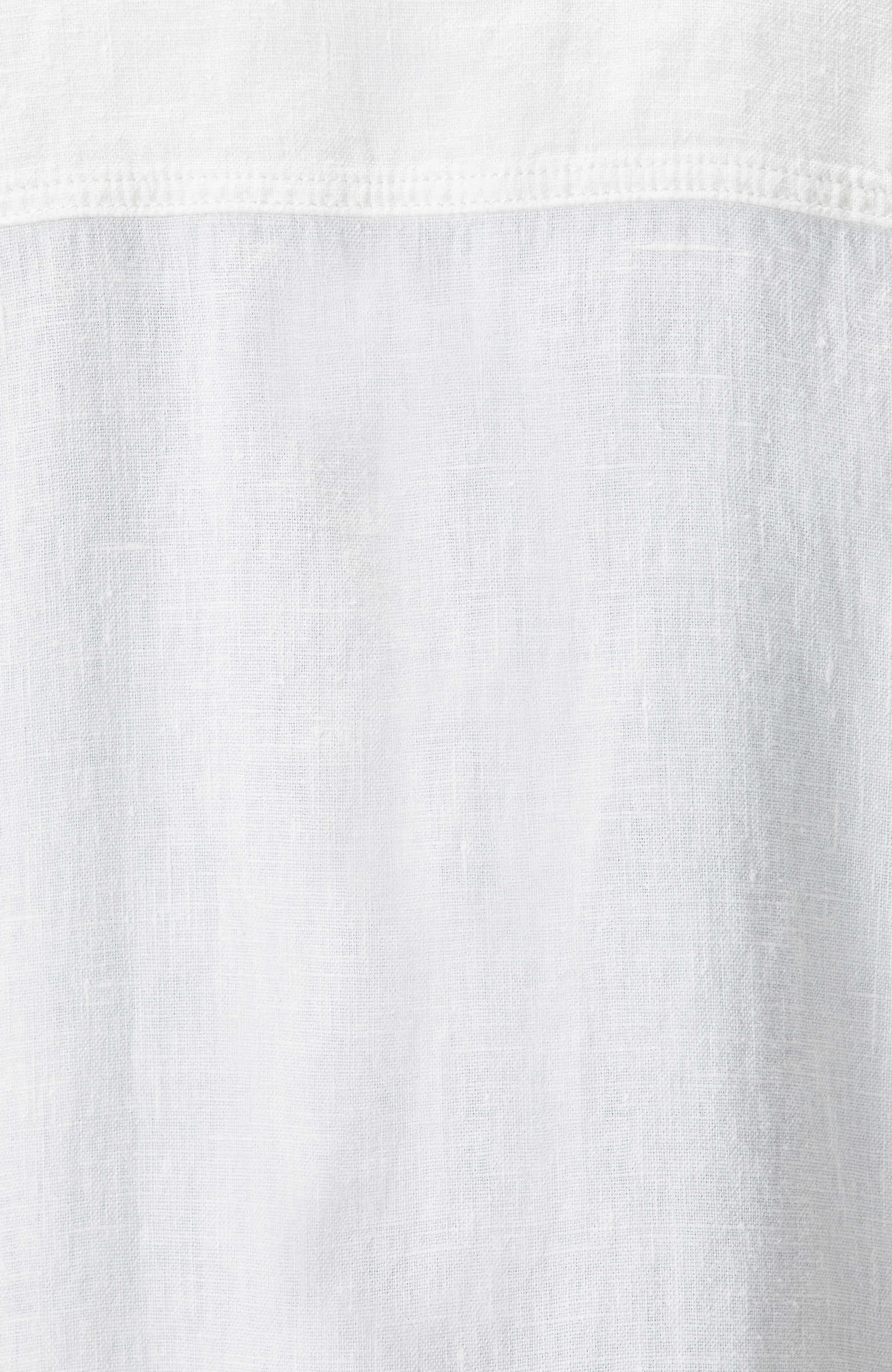 Ekru Keten Dış Gömlek