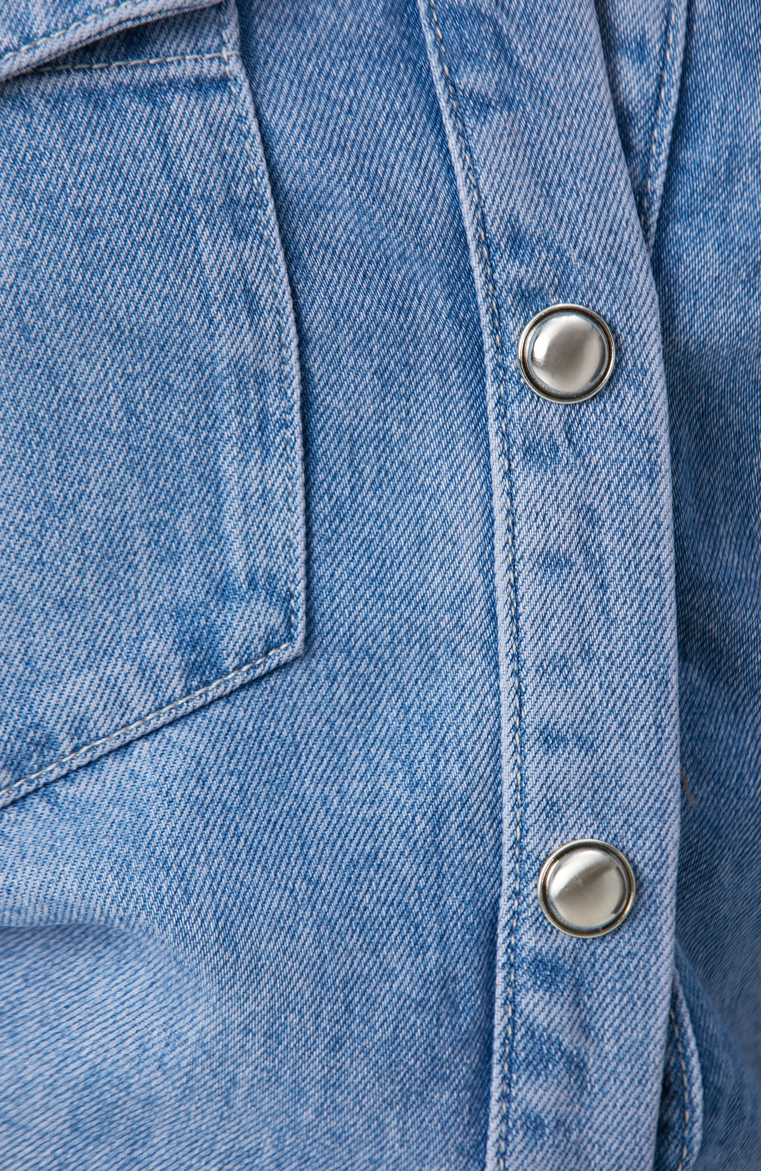 Indigo Tencel Denim Gömlek