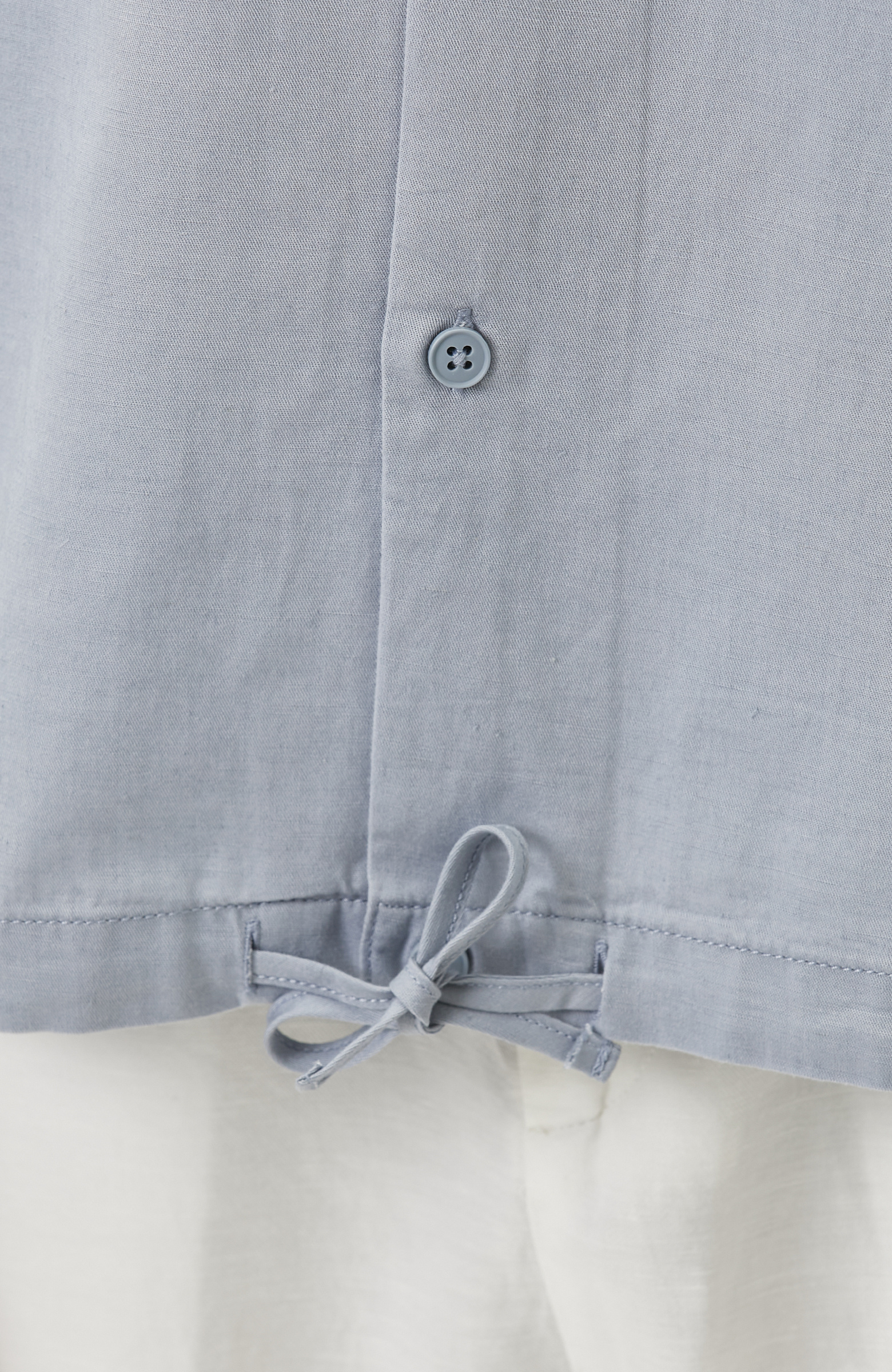 Blue Comfort Lyocell Blended Shirt