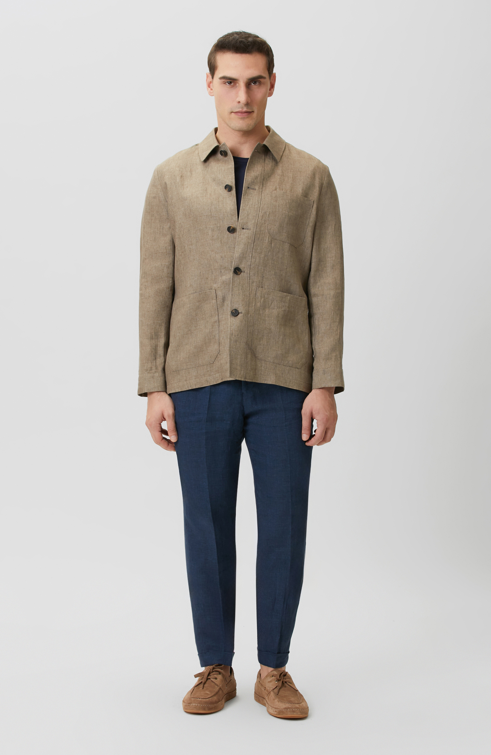 Comfort Vizon Keten Spor Ceket